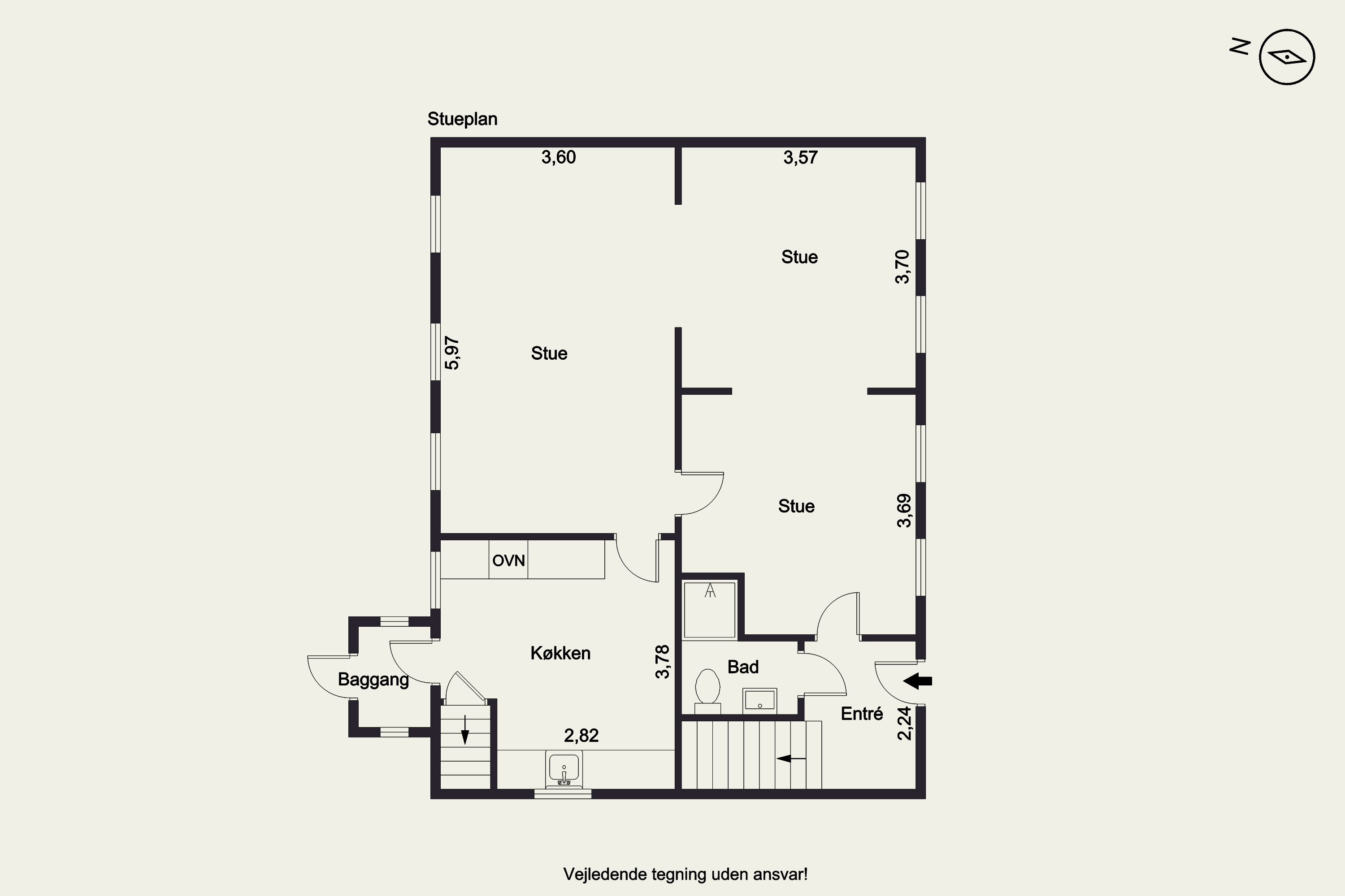 Plantegninger billede af Kaj Lykkesvej 8, Korinth, 5600 Faaborg
