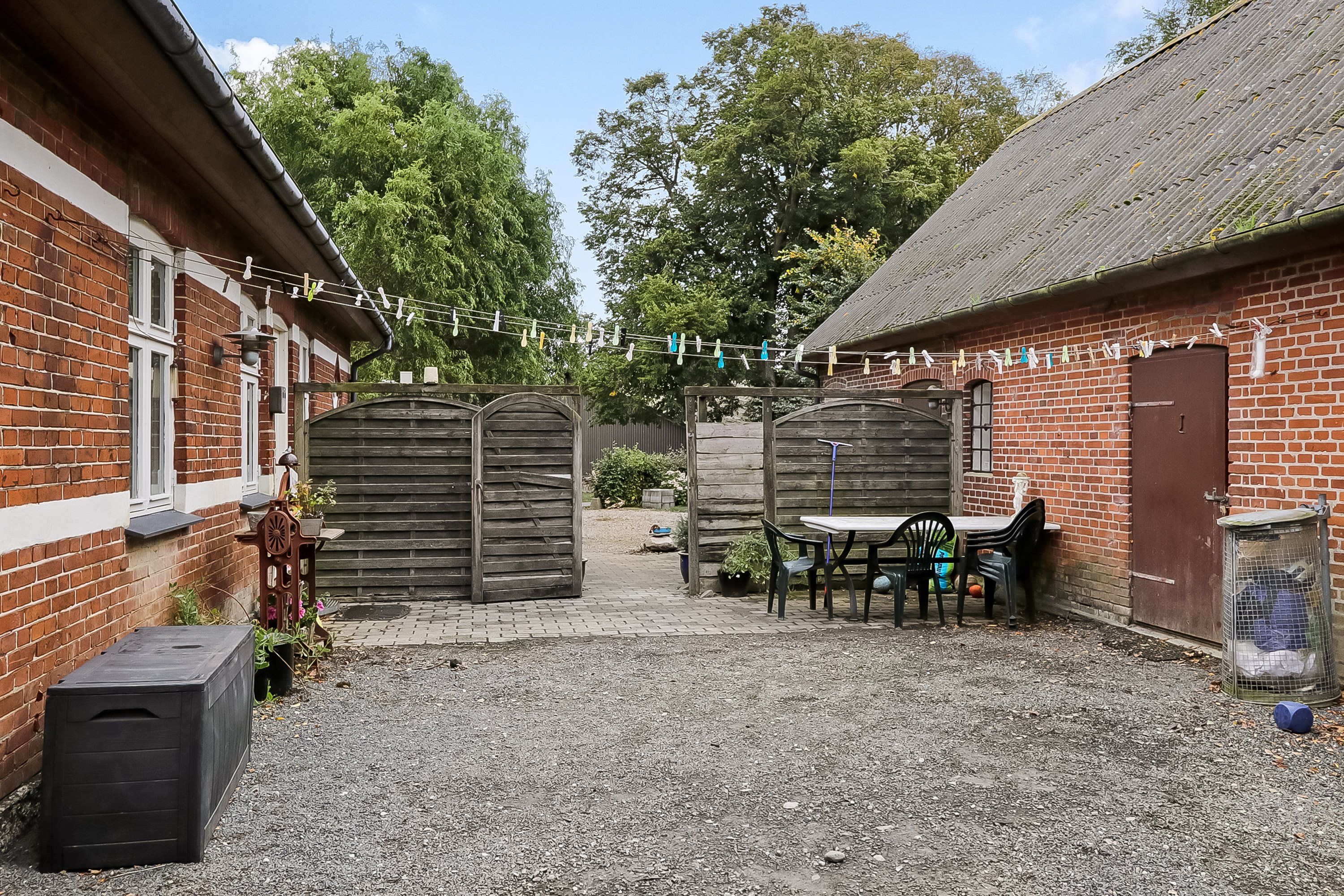 Fremhævet terrasse billede i fuldskærmstilstand. Billede af Boholtvej 11, Boholt, 5874 Hesselager