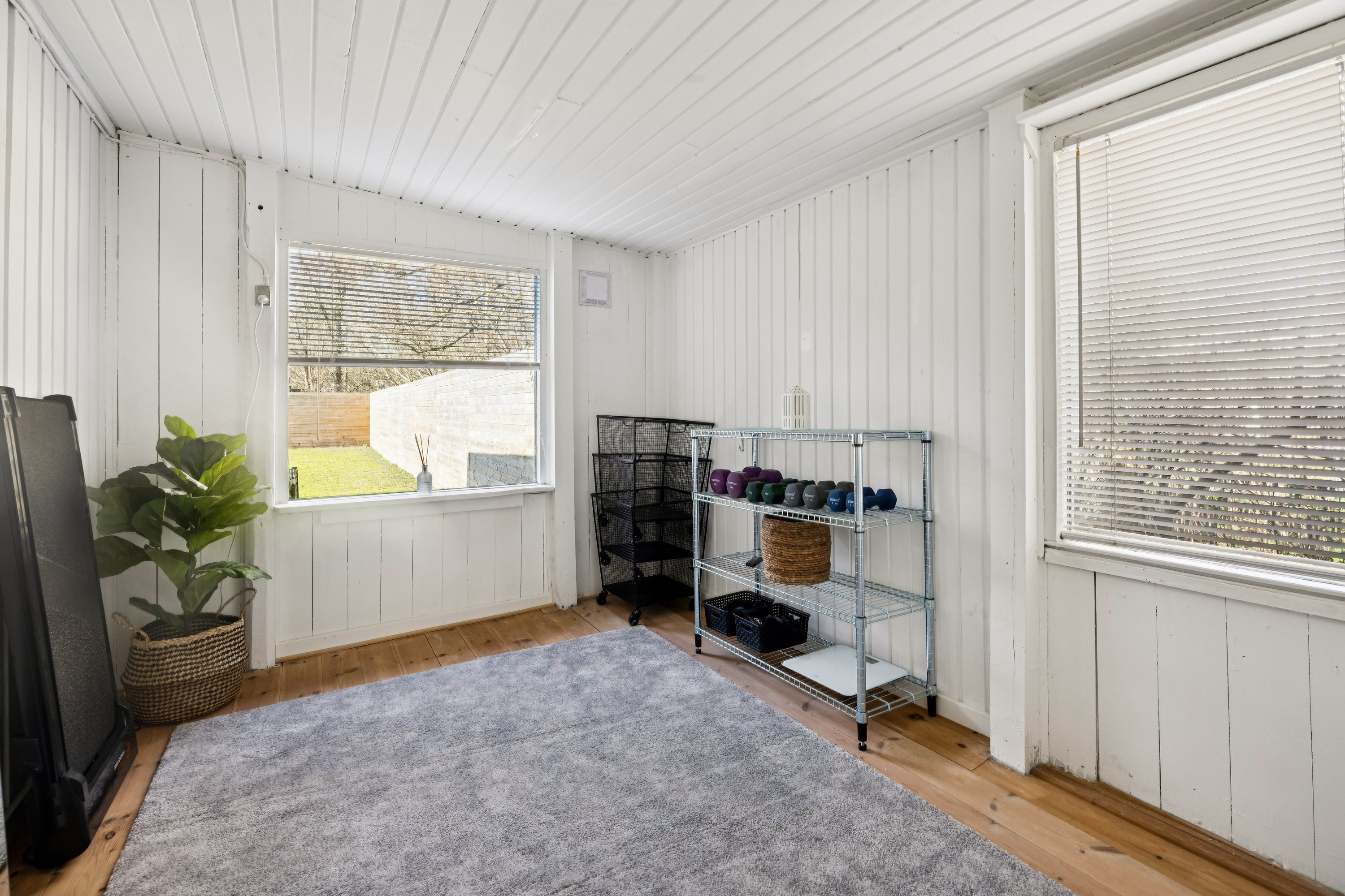 Fremhævet stue billede i fuldskærmstilstand. Billede af Krøjen 17, 9240 Nibe