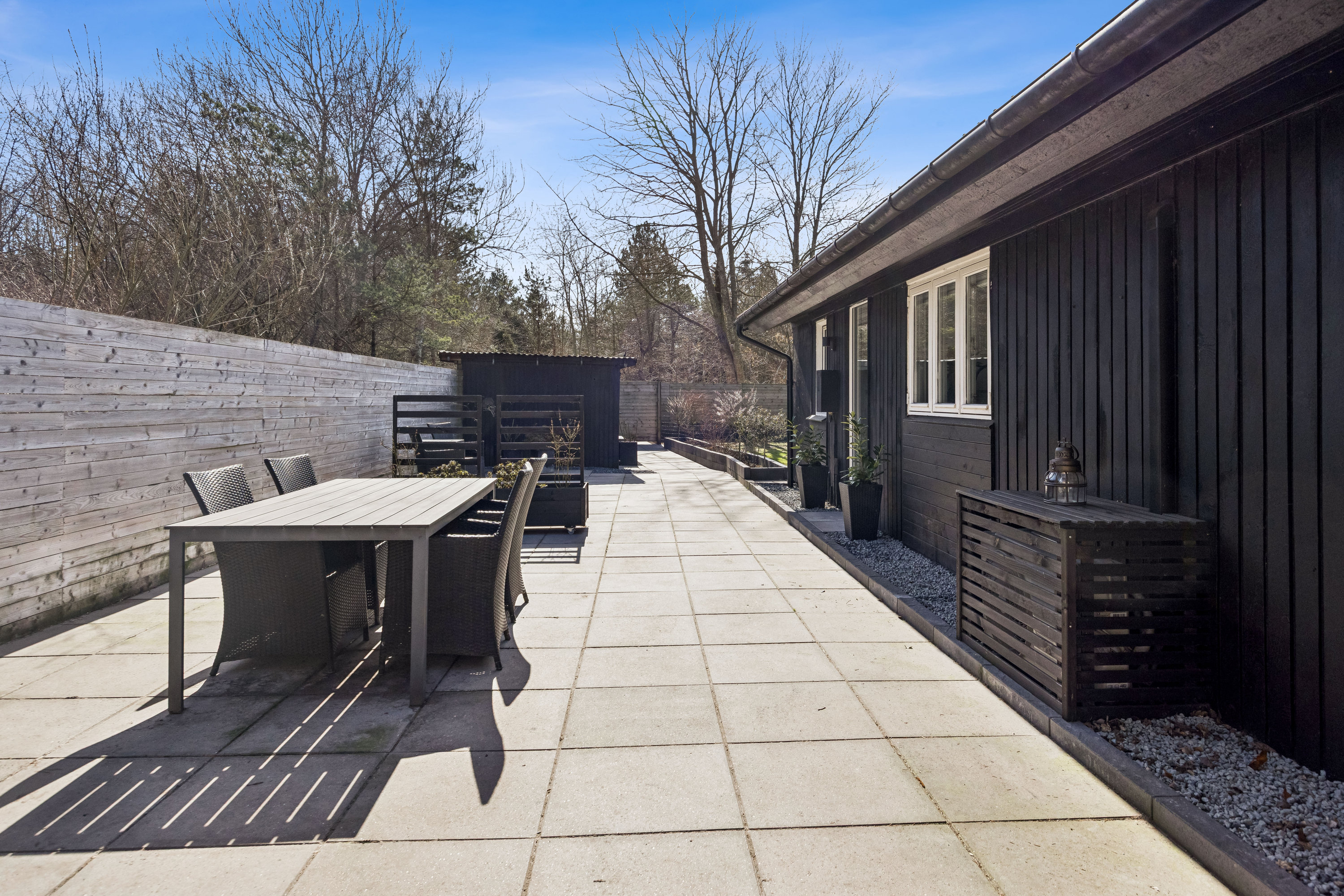 Fremhævet terrasse billede i fuldskærmstilstand. Billede af Krøjen 17, 9240 Nibe