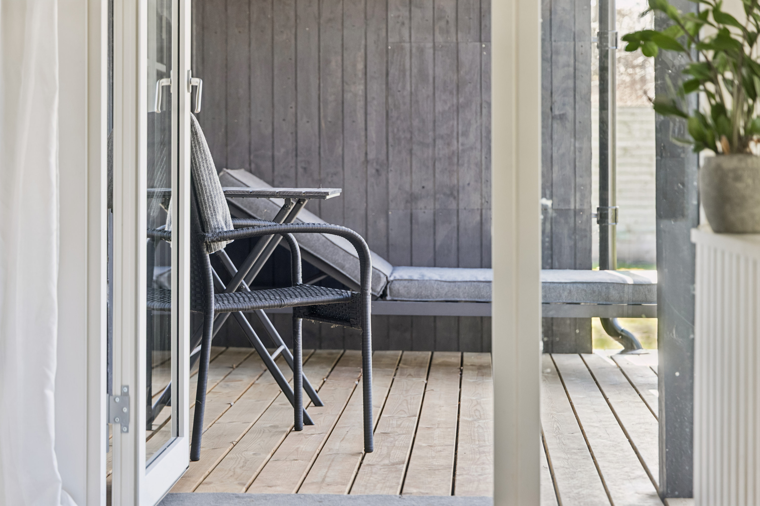 Fremhævet terrasse billede i fuldskærmstilstand. Billede af Krøjen 17, 9240 Nibe