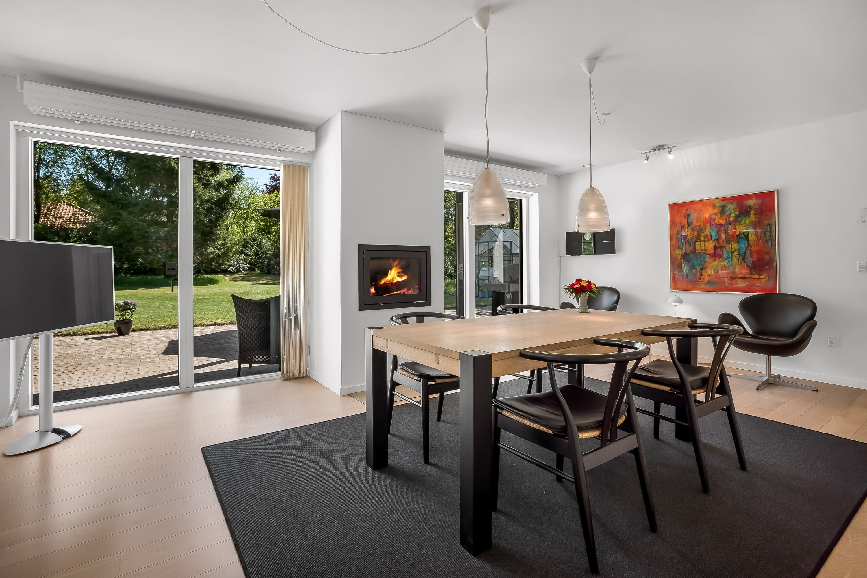 Fremhævet køkken alrum billede i fuldskærmstilstand. Billede af Lilleåvej 4, Råsted, 7500 Holstebro