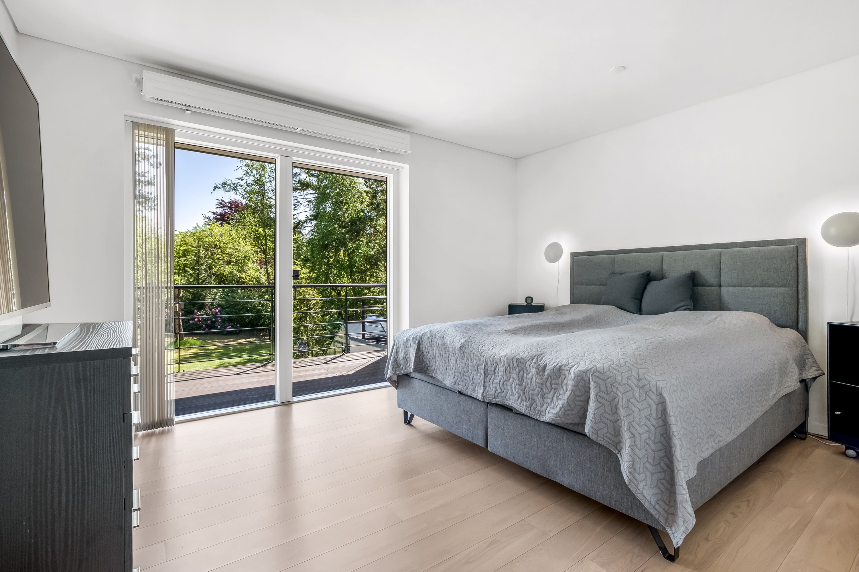 Fremhævet soveværelse billede i fuldskærmstilstand. Billede af Lilleåvej 4, Råsted, 7500 Holstebro