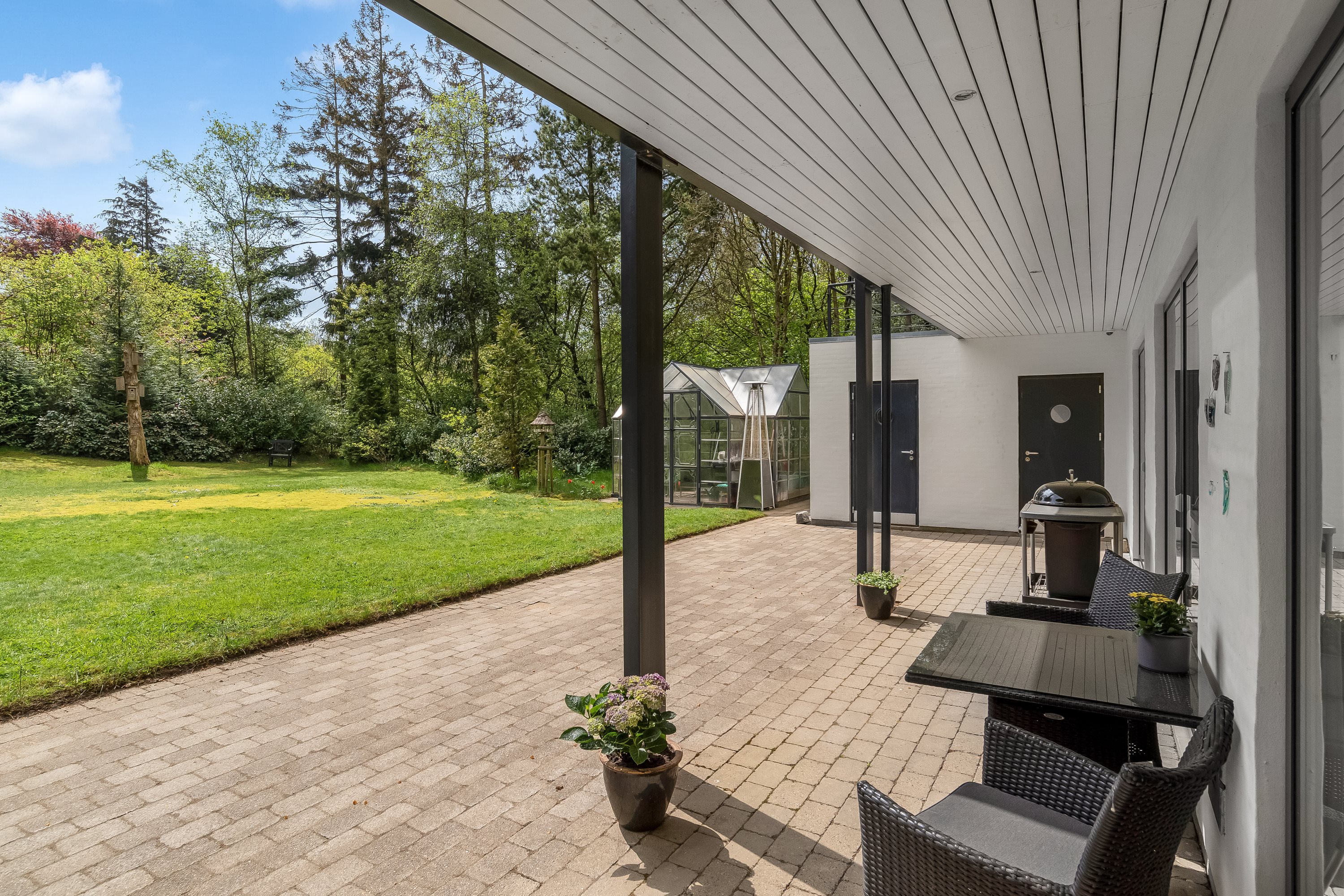 Fremhævet terrasse billede i fuldskærmstilstand. Billede af Lilleåvej 4, Råsted, 7500 Holstebro