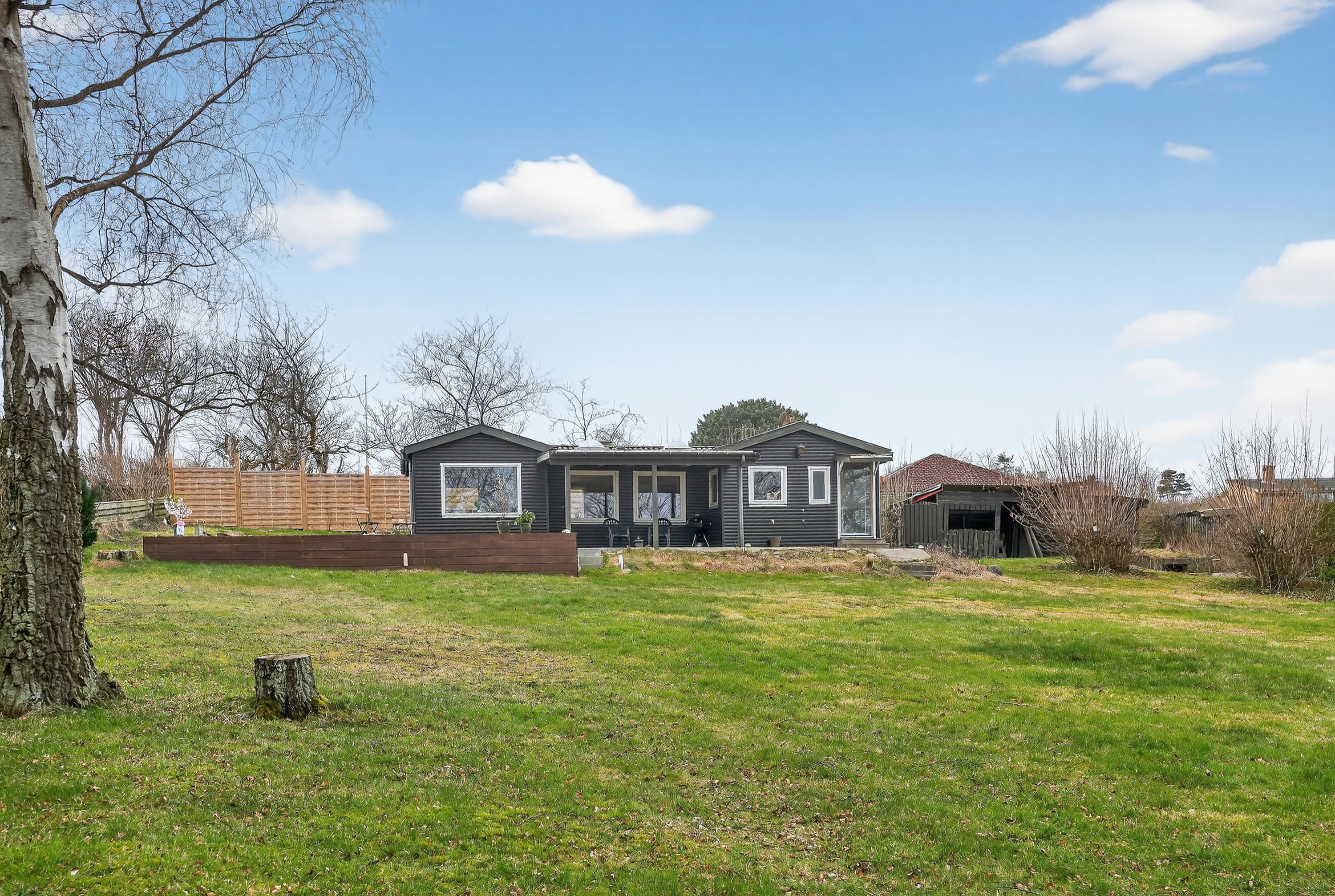 Fremhævet luftfoto billede i fuldskærmstilstand. Billede af Løserup Strandvej 4, Løserup, 4300 Holbæk