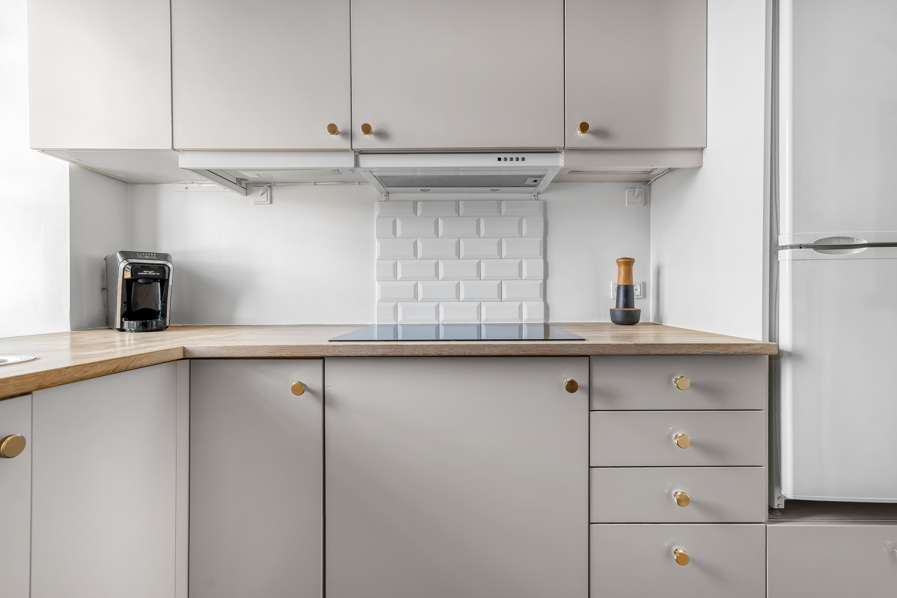 Fremhævet køkken billede i fuldskærmstilstand. Billede af Søndre Jernbanevej 5, 4. tv., 3400 Hillerød