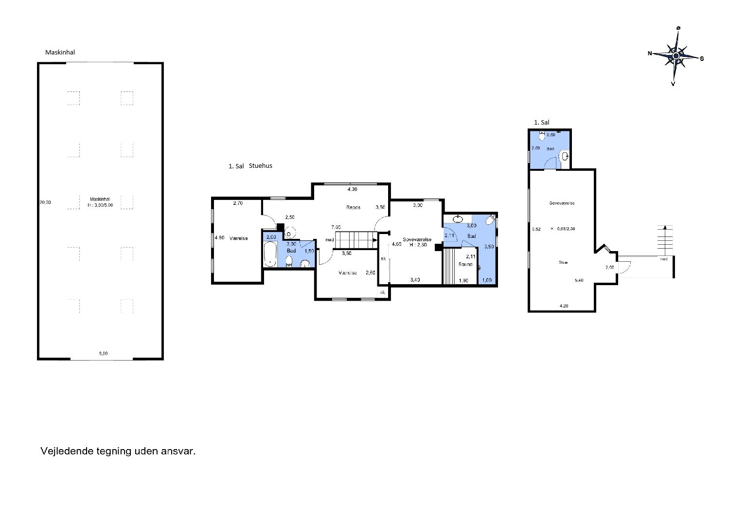 Plantegninger billede af Bøsørevej 64, Revsøre, 5874 Hesselager
