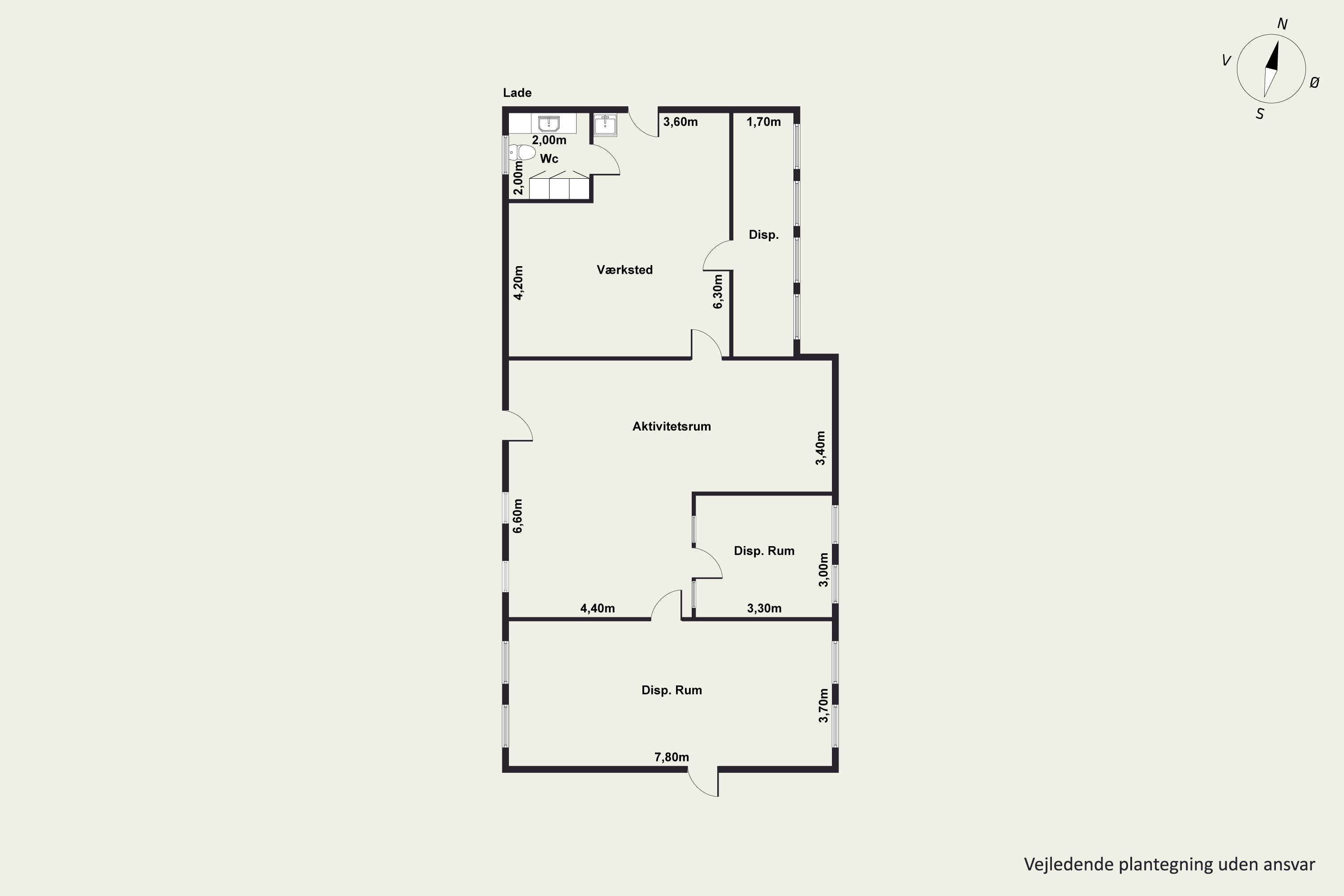 Plantegninger billede af Lendrupvej 26, Løgsted, 9670 Løgstør