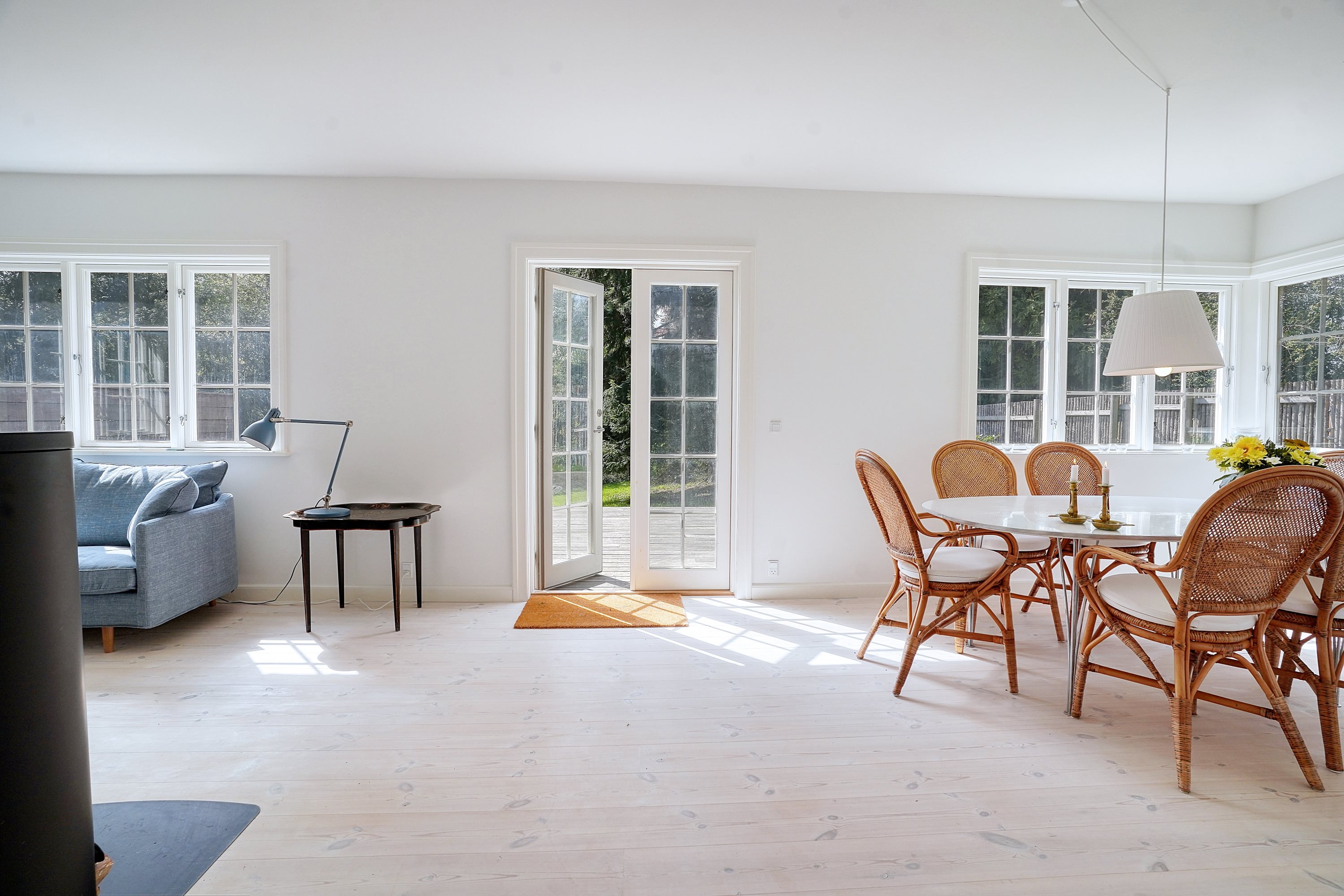 Fremhævet spisestue billede i fuldskærmstilstand. Billede af Kildedalen 2, 3100 Hornbæk