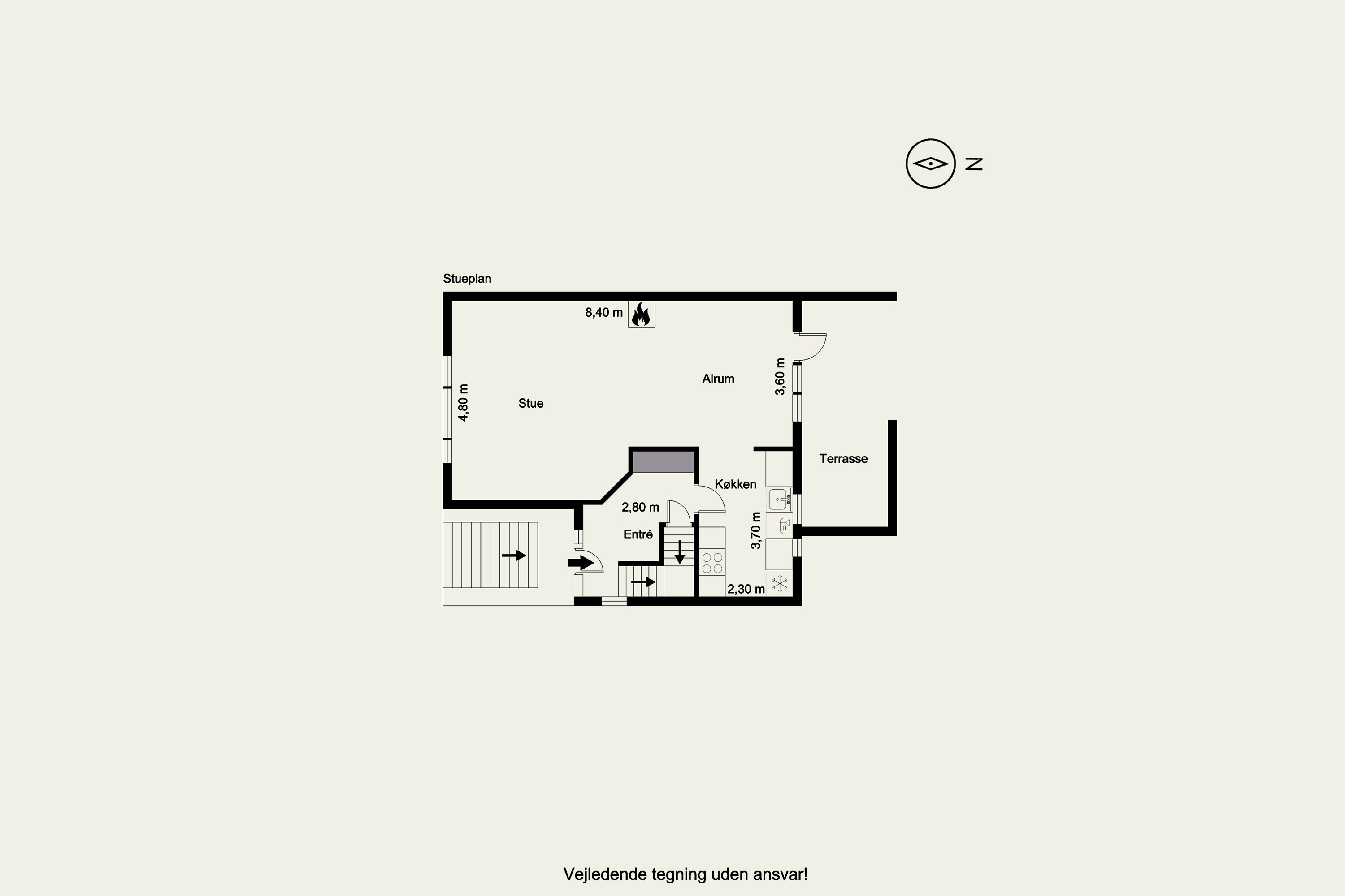 Plantegninger billede af Westergaardsvej 5, 6920 Videbæk