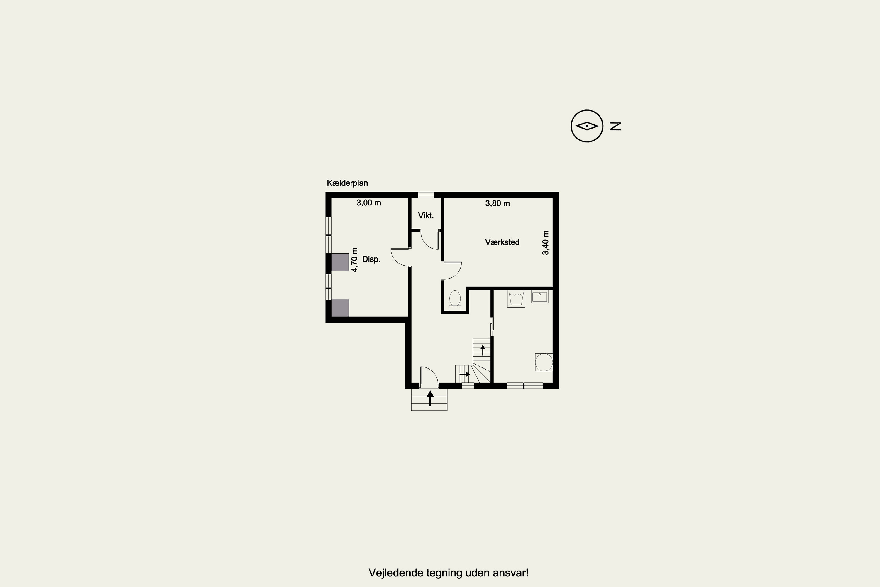 Plantegninger billede af Westergaardsvej 5, 6920 Videbæk
