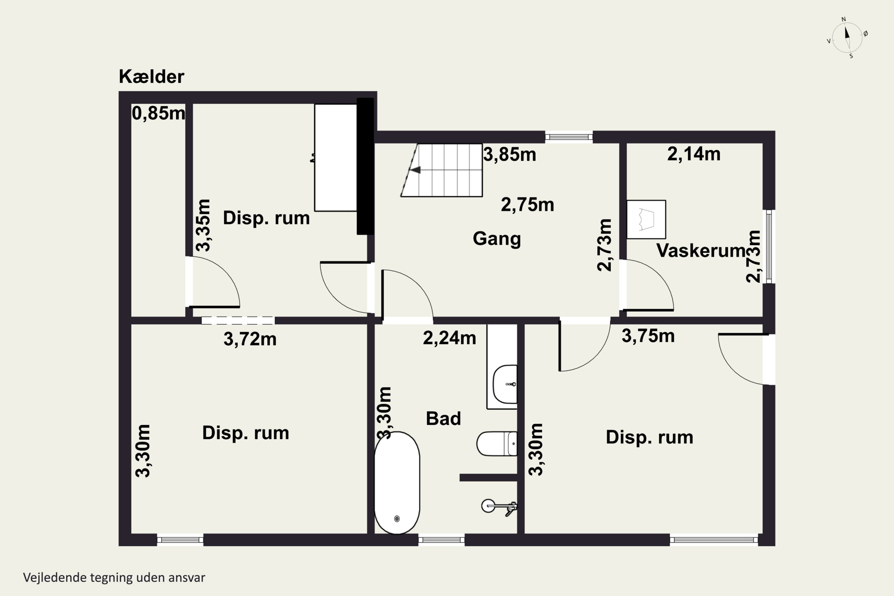 Plantegninger billede af Ved Fortunen 2A, 2800 Kongens Lyngby