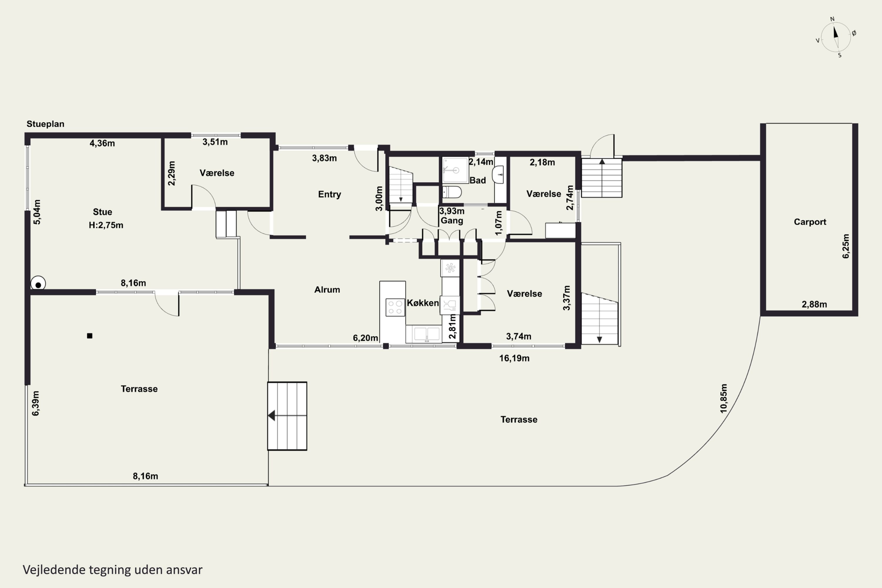 Plantegninger billede af Ved Fortunen 2A, 2800 Kongens Lyngby