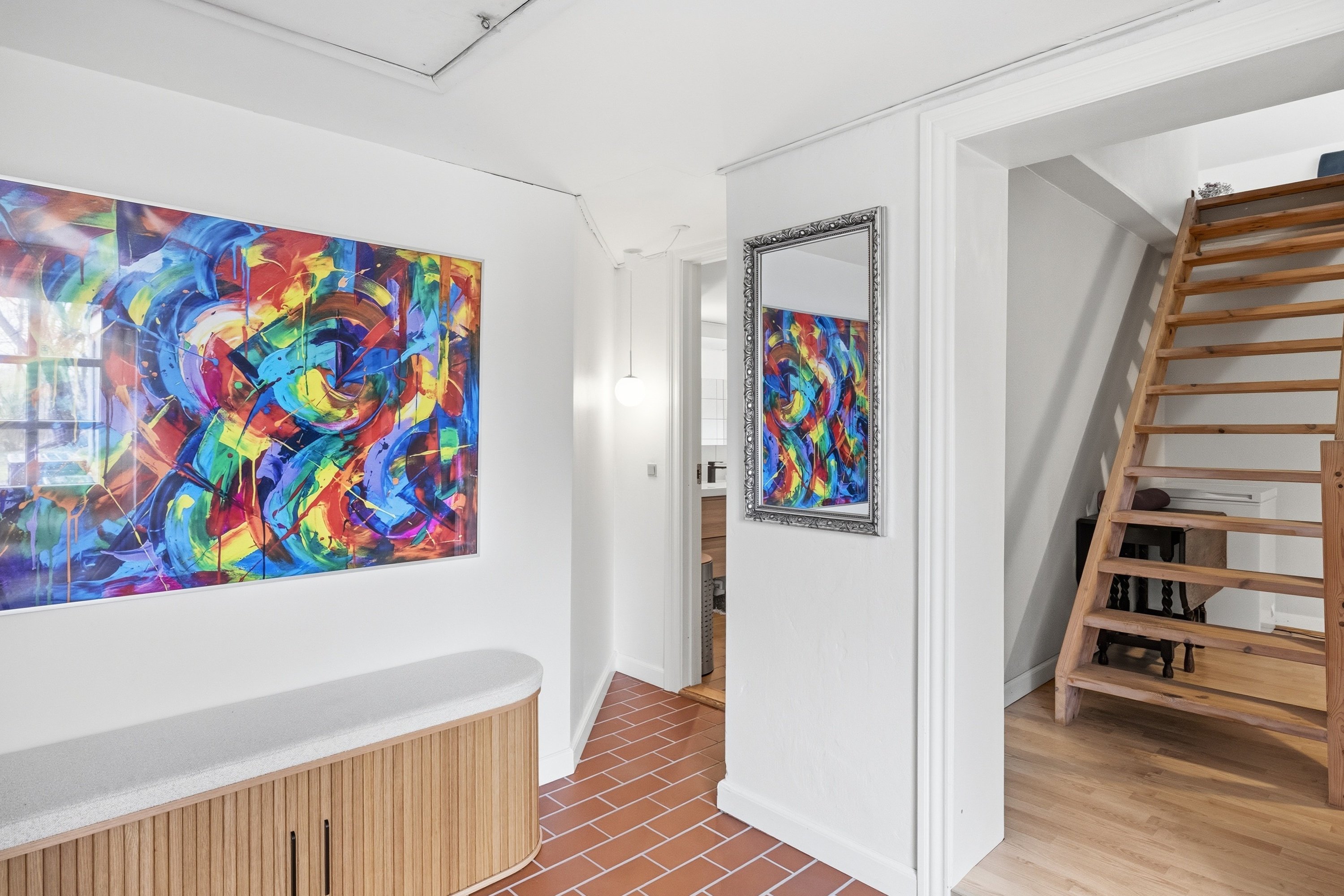 Fremhævet entré billede i fuldskærmstilstand. Billede af Balskildevej 10, Ballen, 8355 Solbjerg