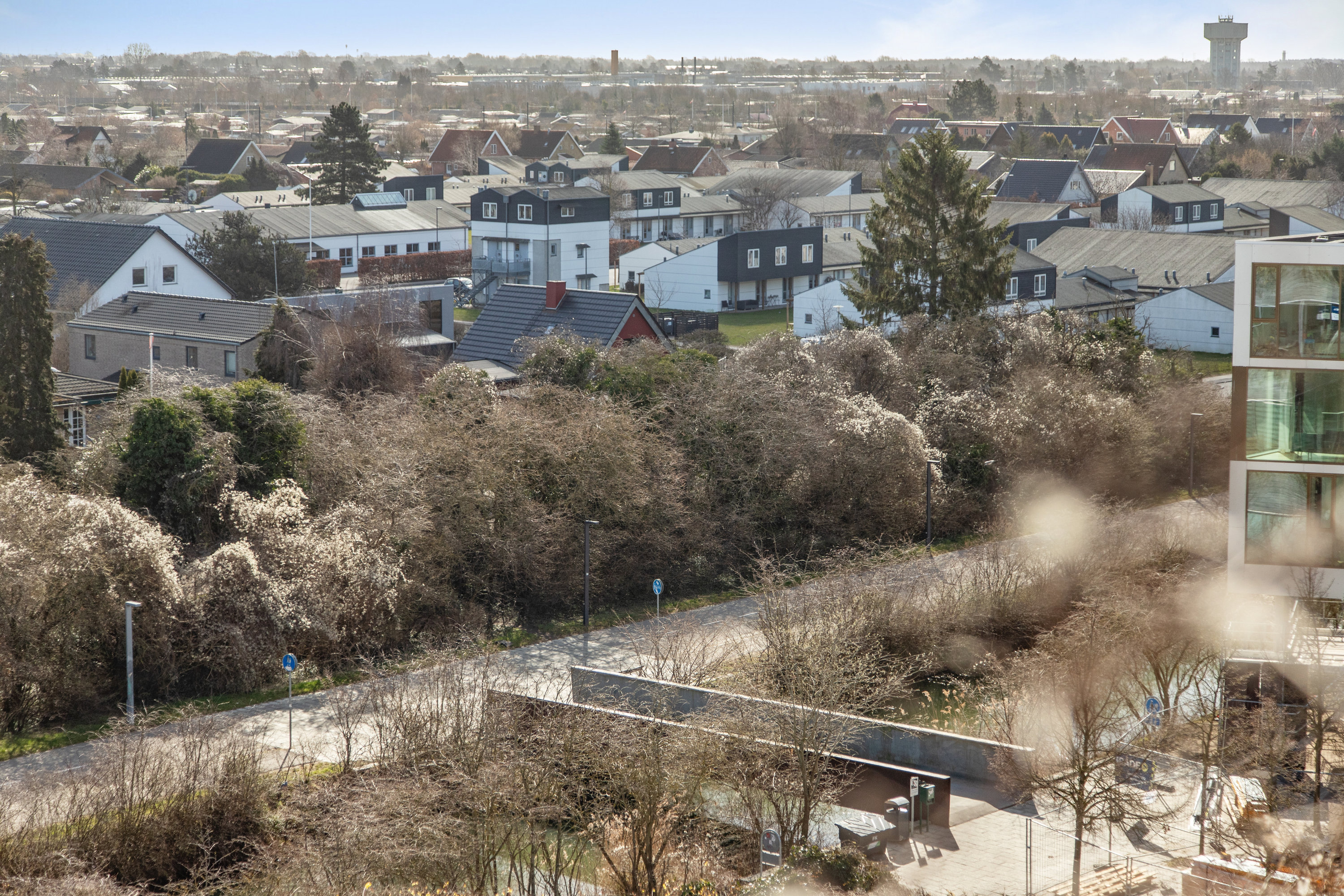 Fremhævet luftfoto billede i fuldskærmstilstand. Billede af Ørestads Boulevard 55A, 6. 604., 2300 København S