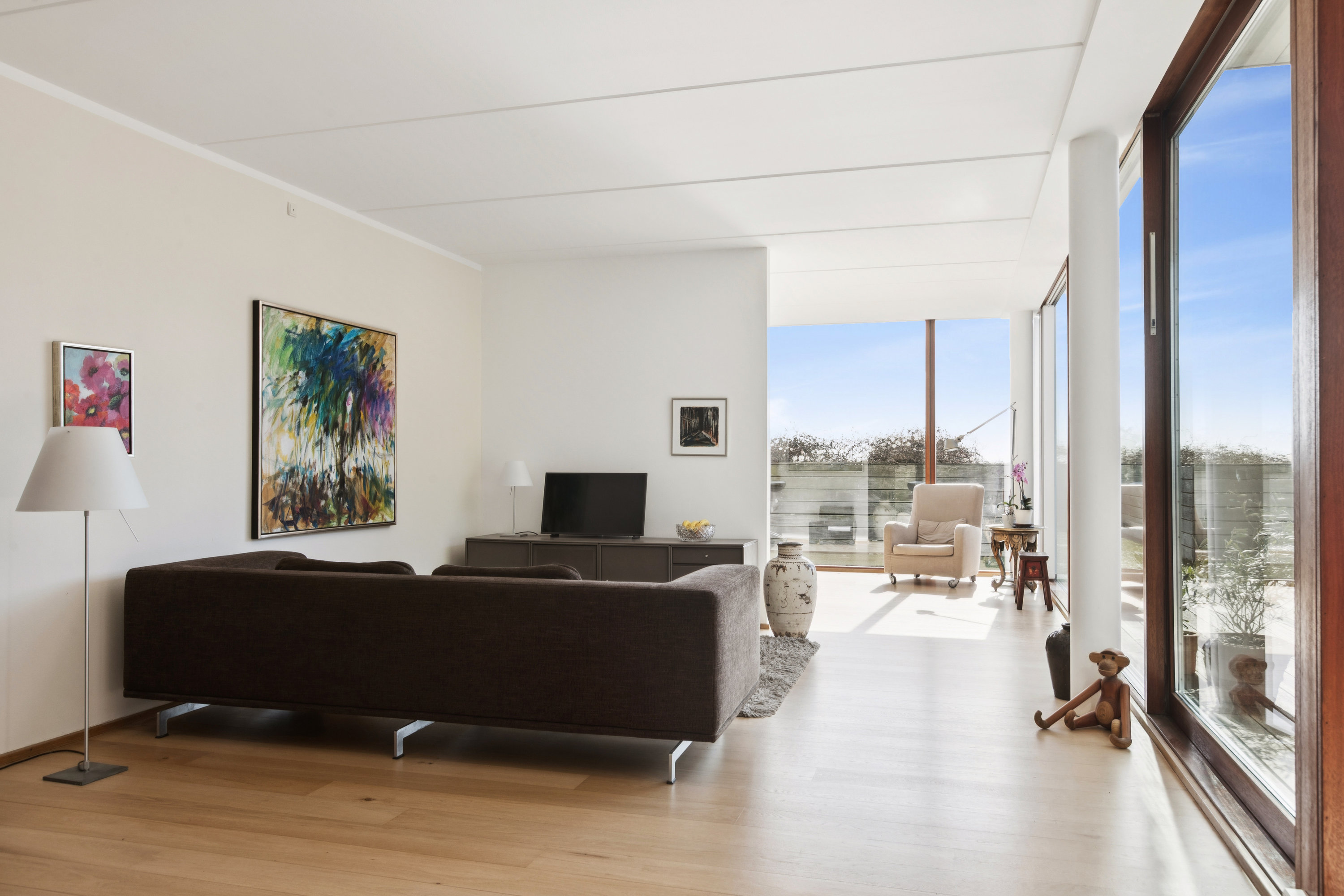 Fremhævet stue billede i fuldskærmstilstand. Billede af Ørestads Boulevard 55A, 6. 604., 2300 København S