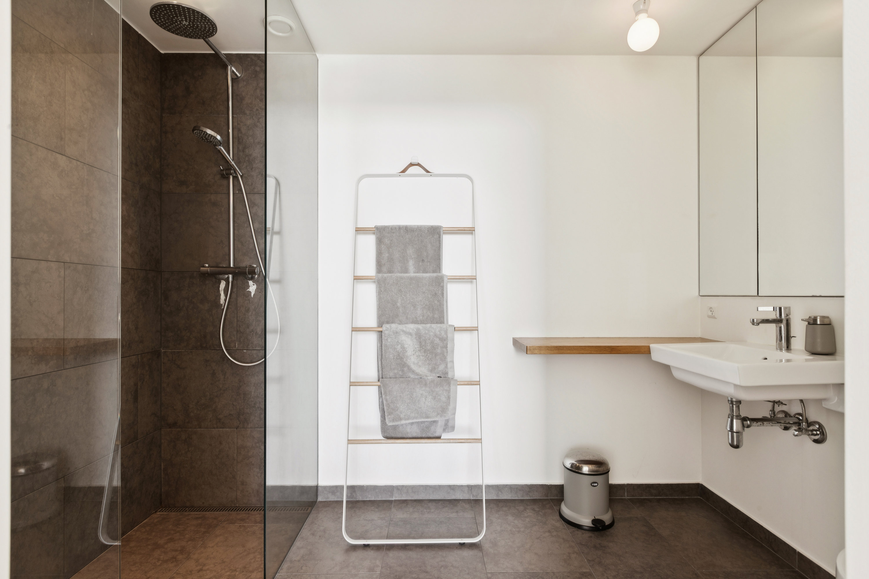 Fremhævet badeværelse billede i fuldskærmstilstand. Billede af Ørestads Boulevard 55A, 6. 604., 2300 København S