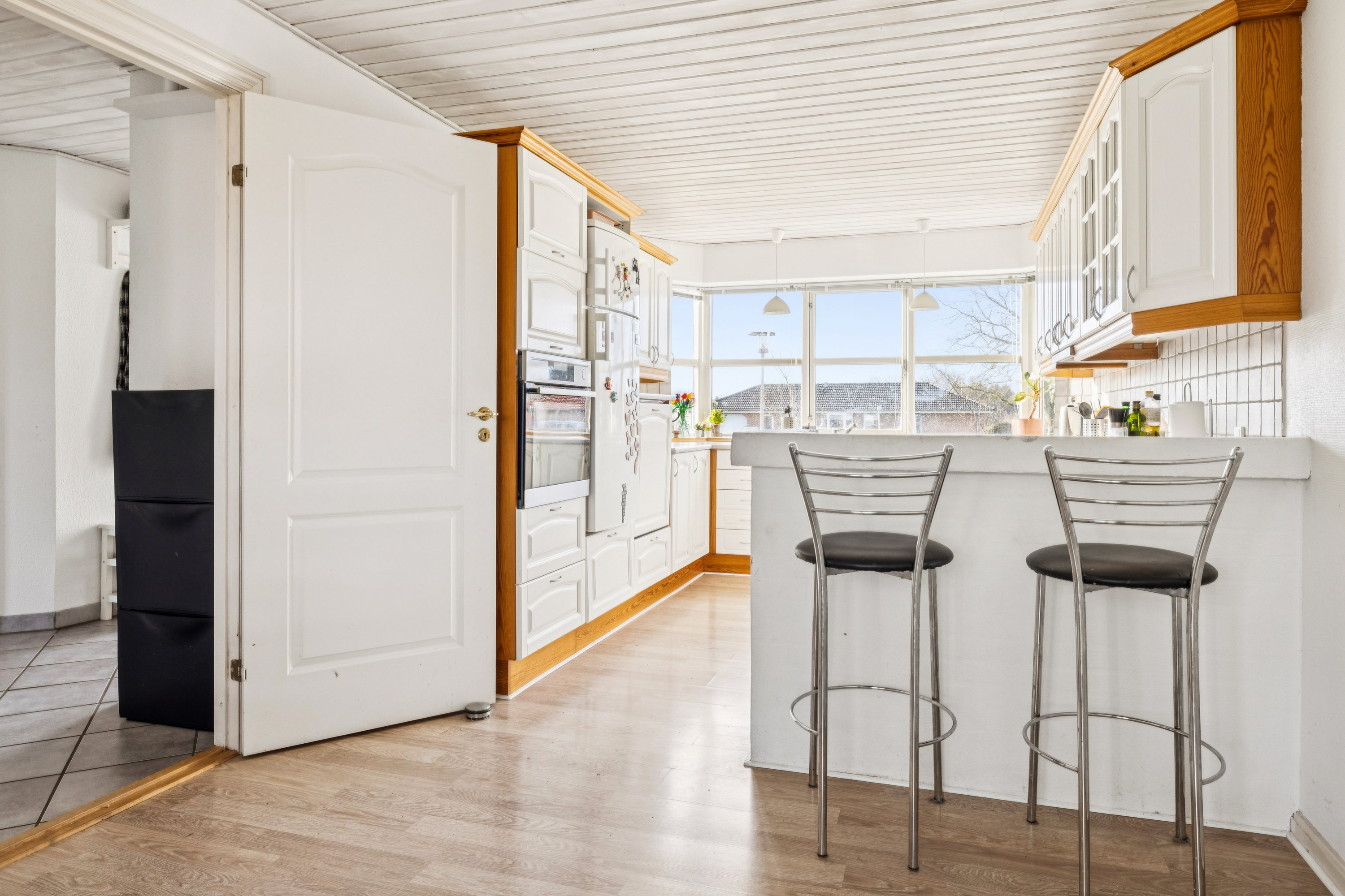 Fremhævet køkken billede i fuldskærmstilstand. Billede af Høegsvej 46, Hammershøj, 8830 Tjele