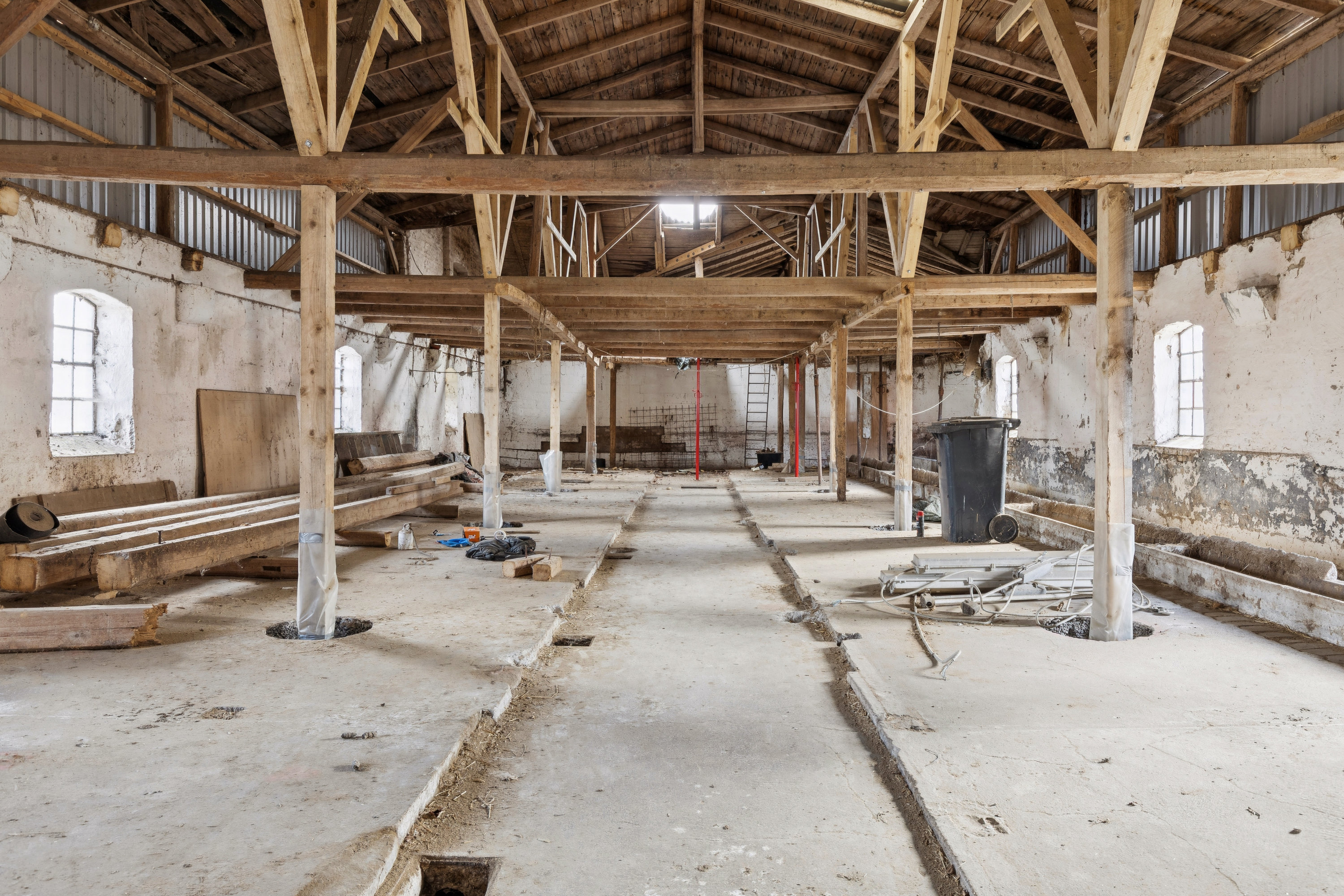 Fremhævet stald billede i fuldskærmstilstand. Billede af Kragerupgårdsvej 23, Tjørnelunde, 4270 Høng