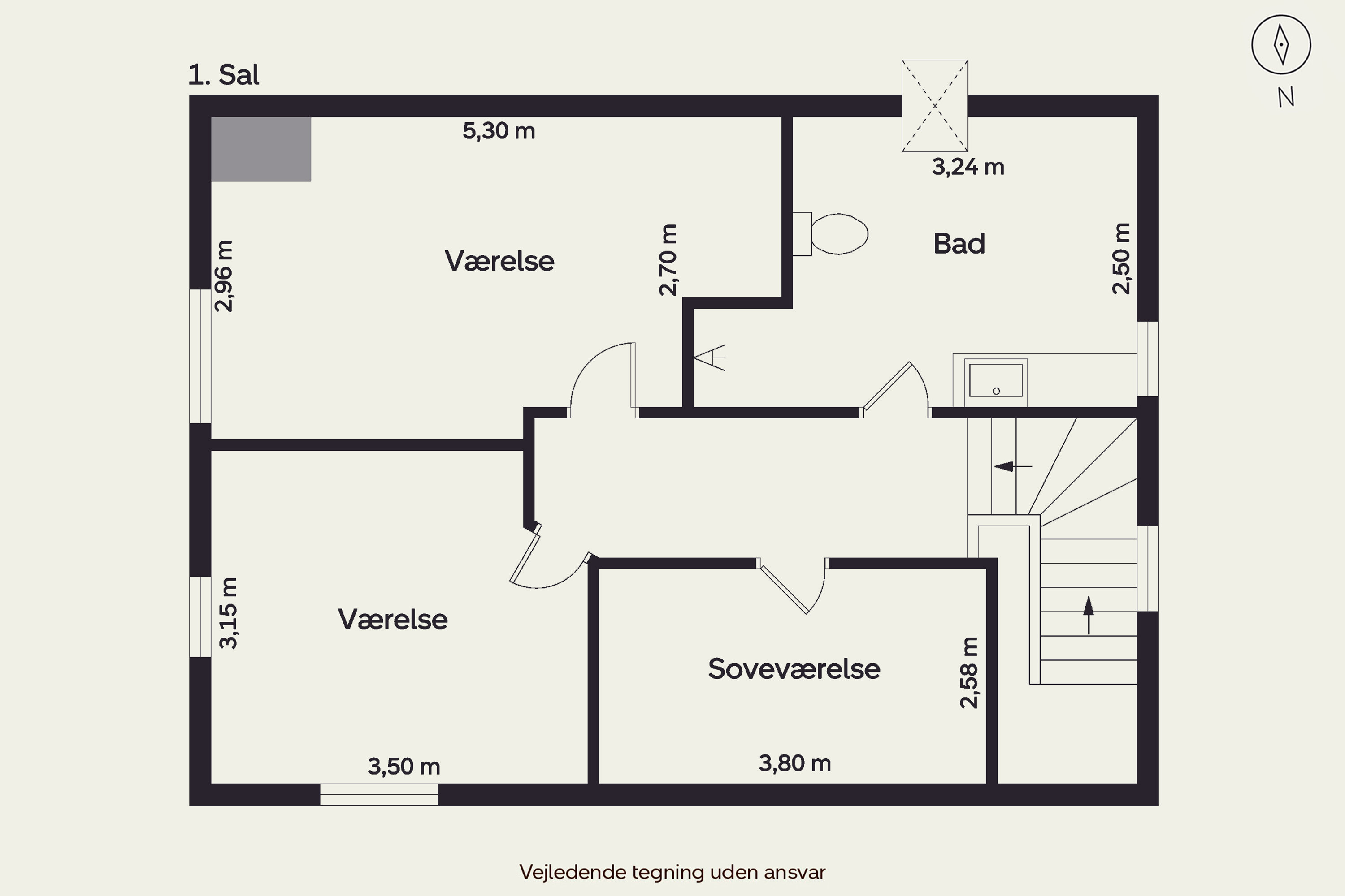 Plantegninger billede af Clausens Allé 62, Dalum, 5250 Odense SV