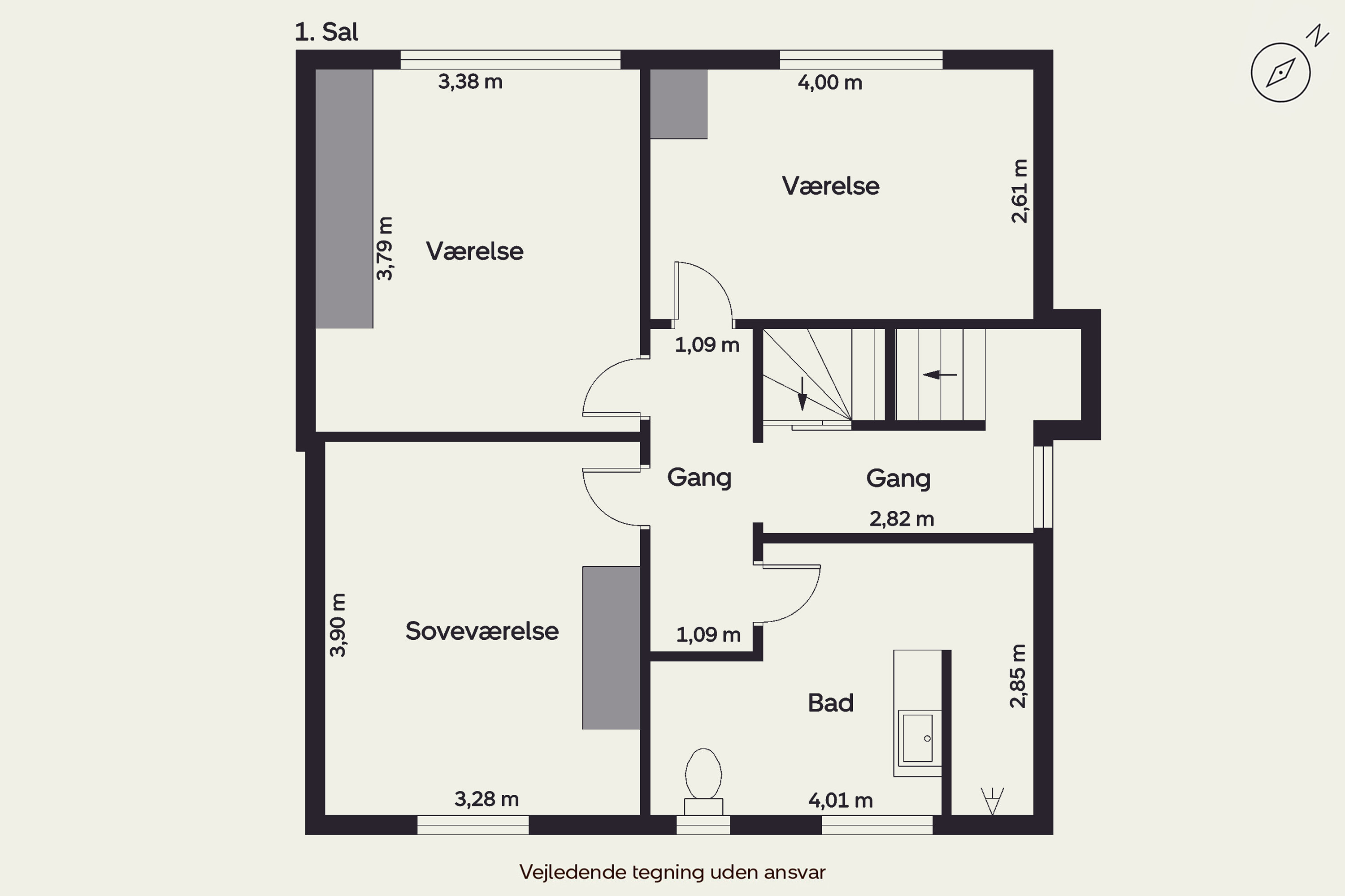 Plantegninger billede af Windelsvej 43, 5000 Odense C