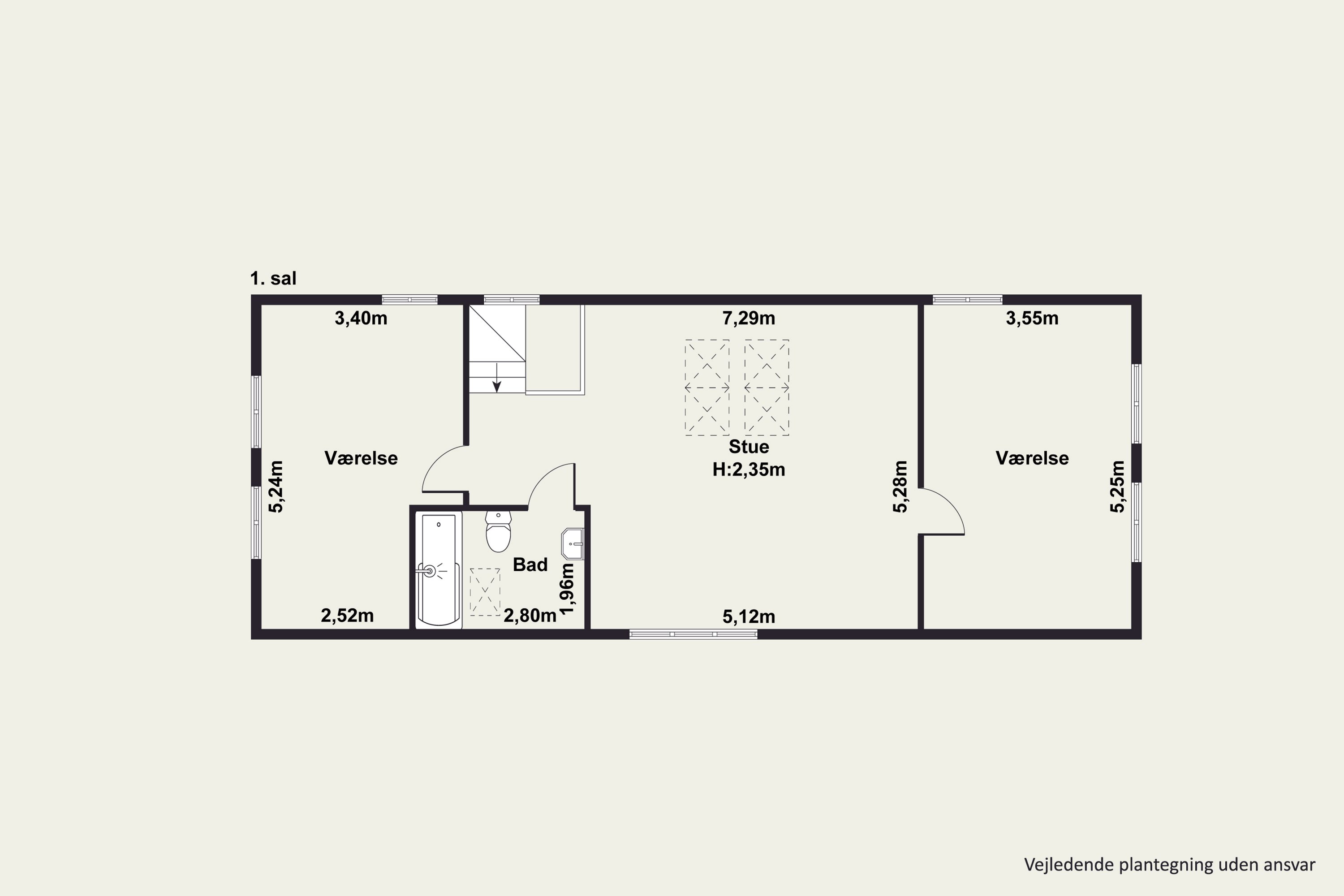Plantegninger billede af Tjalfesvej 21, 8800 Viborg