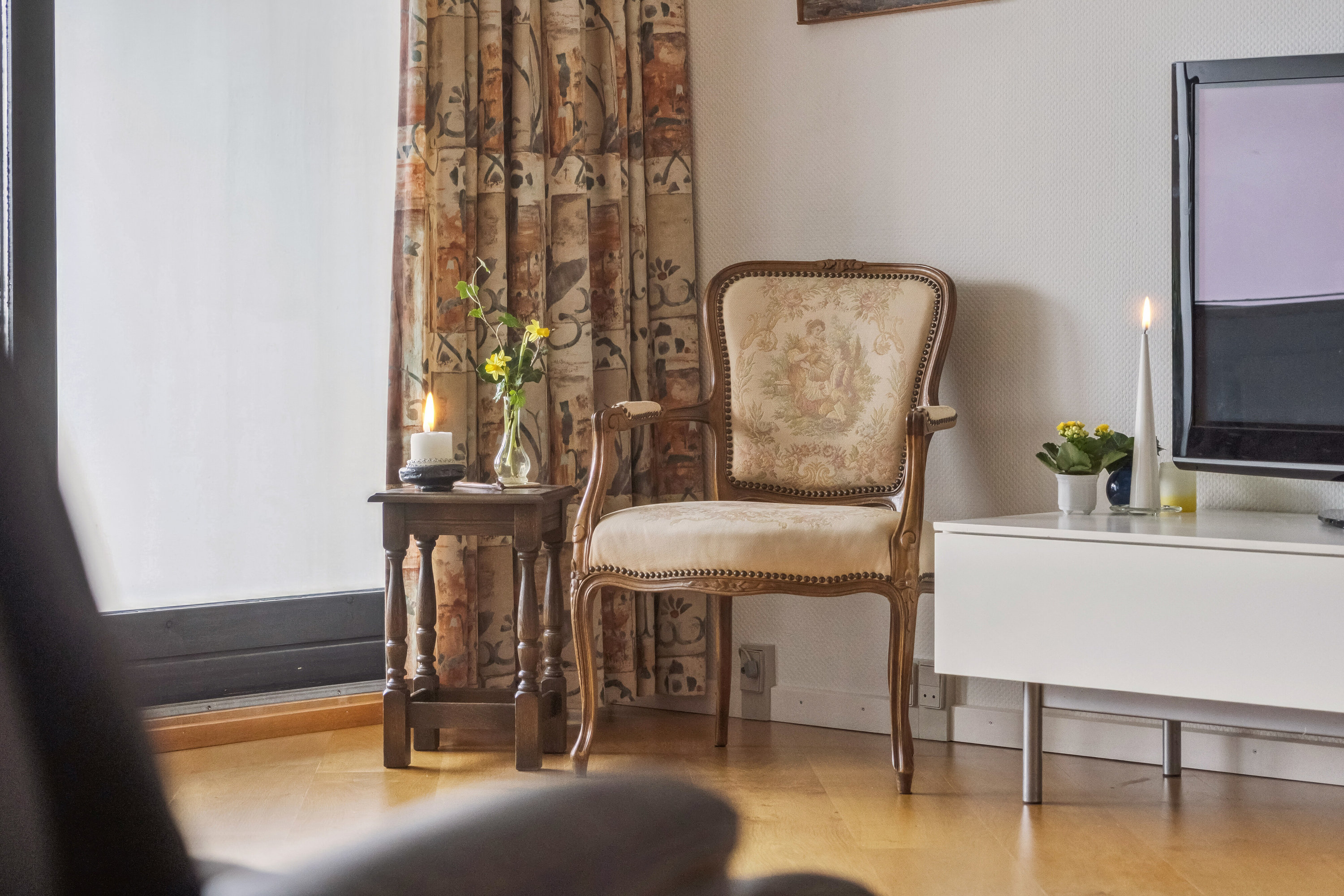 Fremhævet stue billede i fuldskærmstilstand. Billede af Søndermarksvej 170, 4200 Slagelse