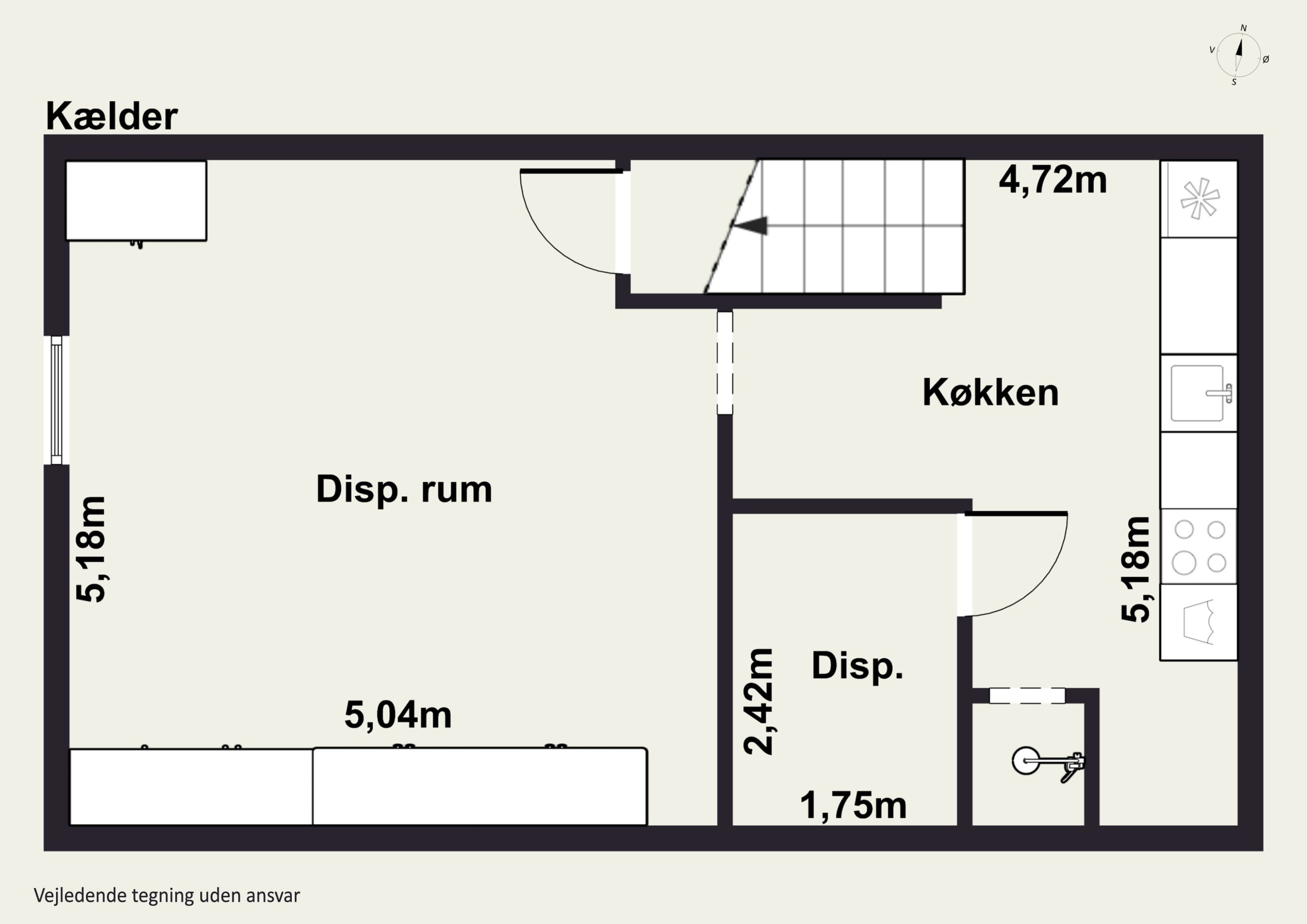 Plantegninger billede af Søndermarksvej 170, 4200 Slagelse