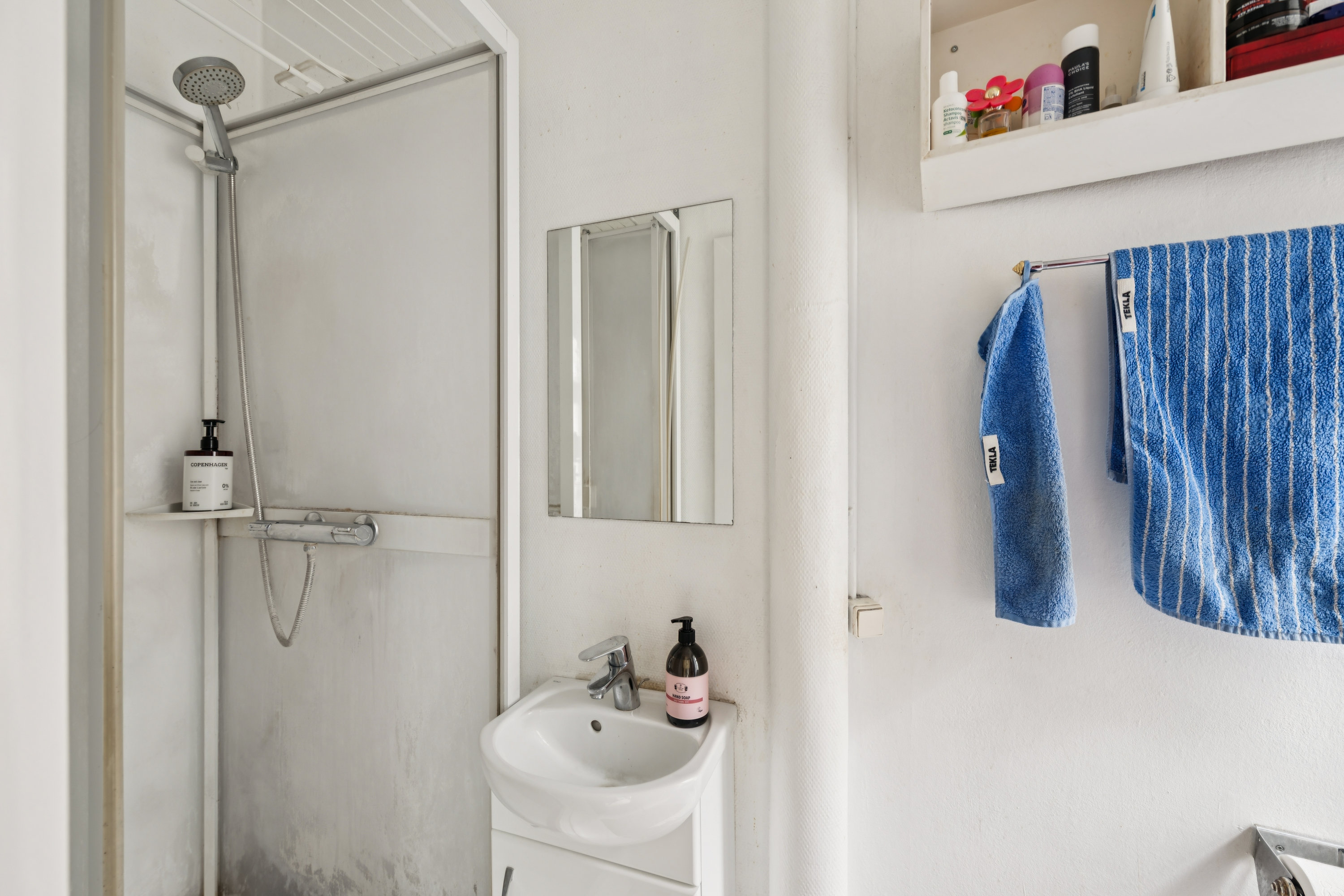 Fremhævet badeværelse billede i fuldskærmstilstand. Billede af Marstalsgade 32, 1. th., 2100 København Ø