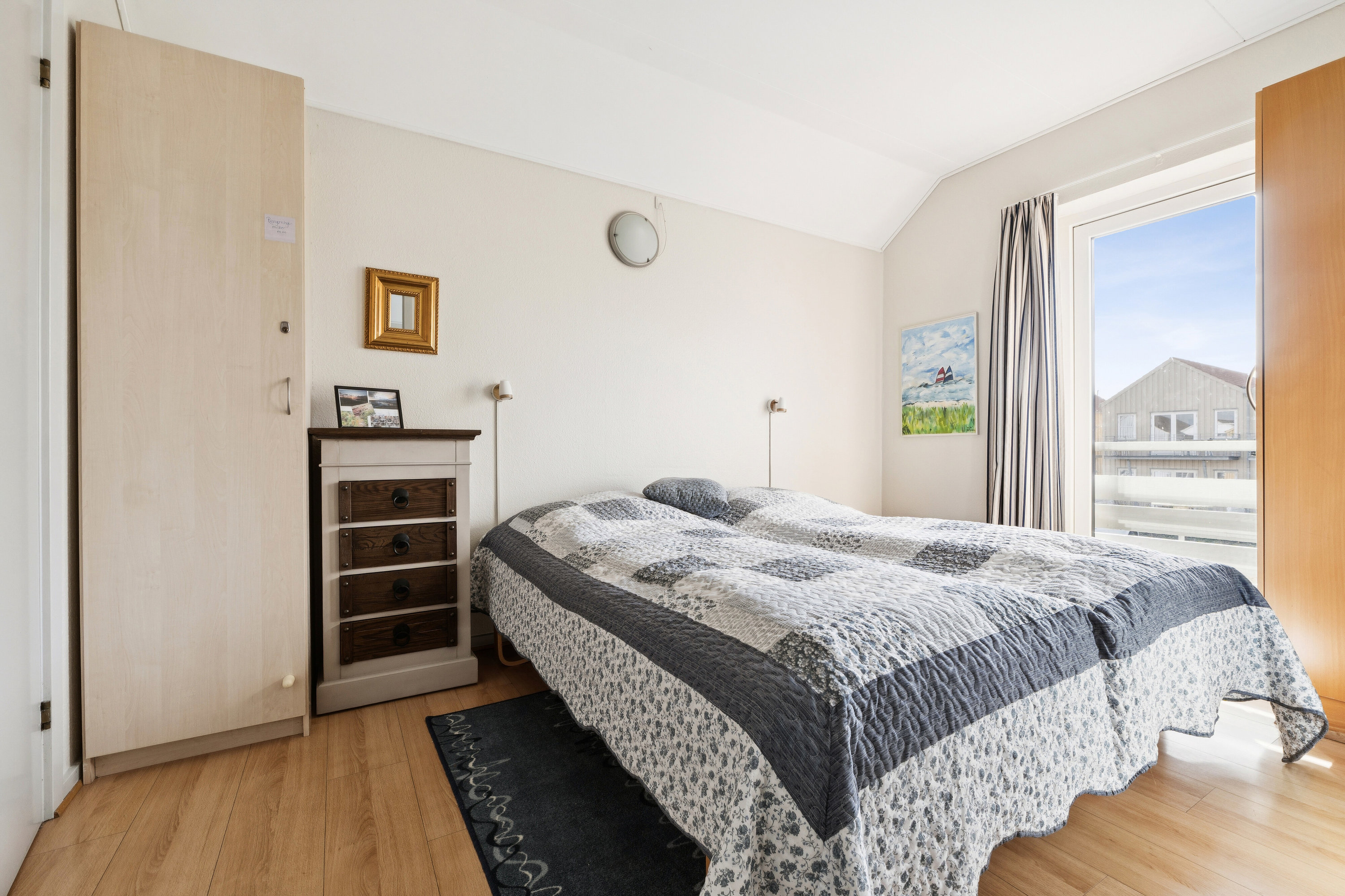 Fremhævet soveværelse billede i fuldskærmstilstand. Billede af Skudehavnen 1, 1., 5900 Rudkøbing