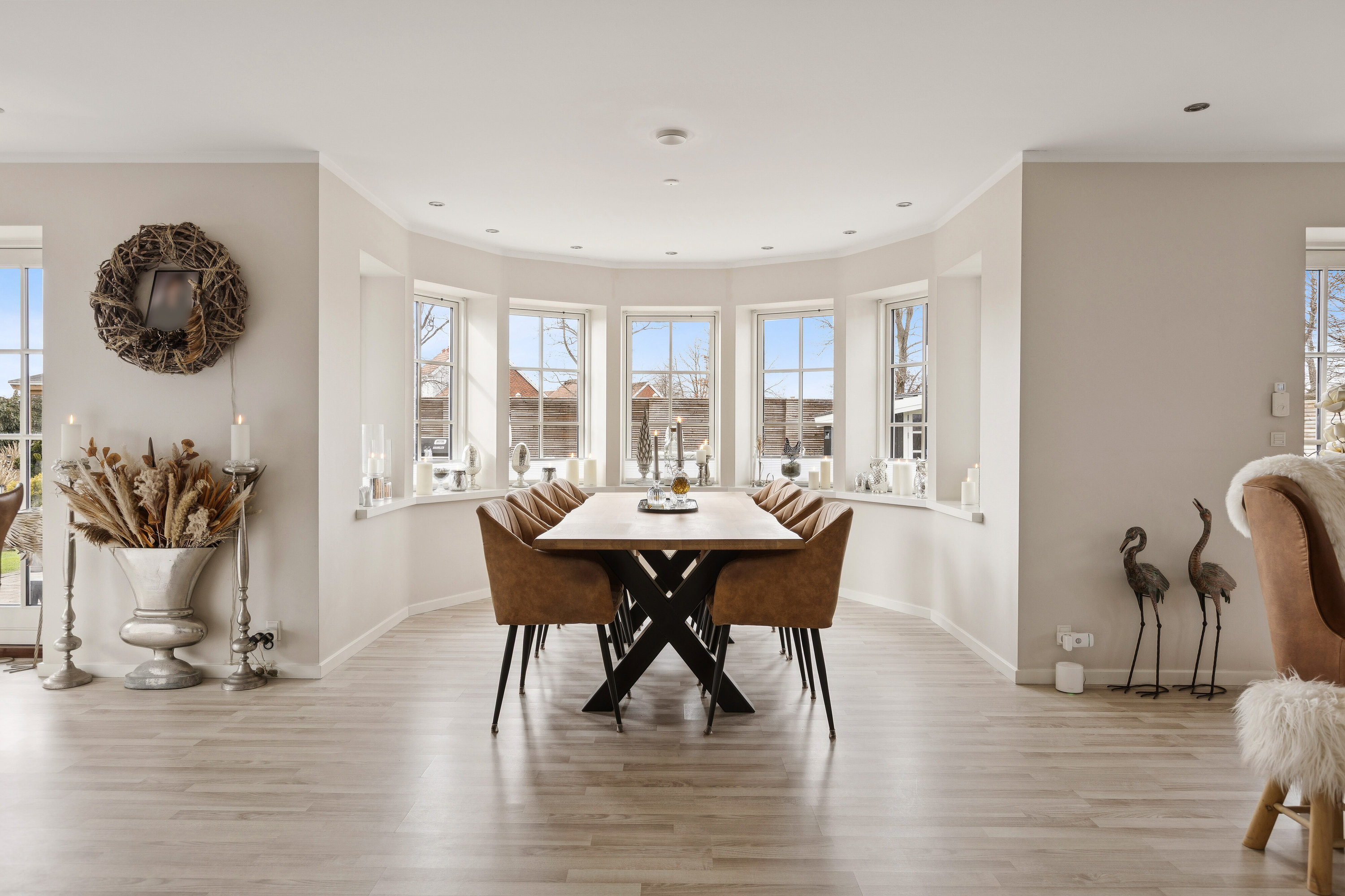 Fremhævet spisestue billede i fuldskærmstilstand. Billede af Gefionsvej 1, 4654 Faxe Ladeplads