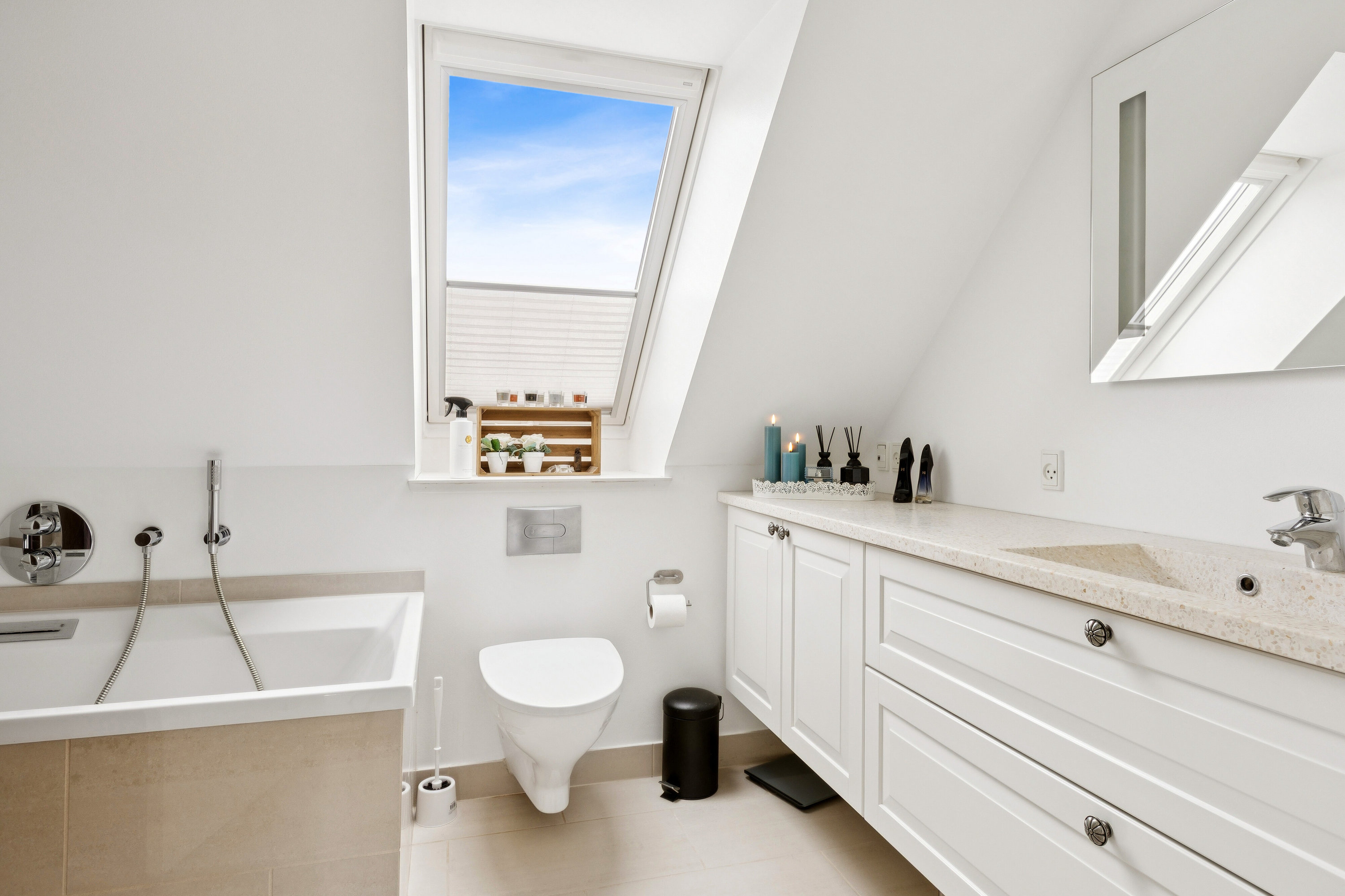 Fremhævet badeværelse billede i fuldskærmstilstand. Billede af Gefionsvej 1, 4654 Faxe Ladeplads