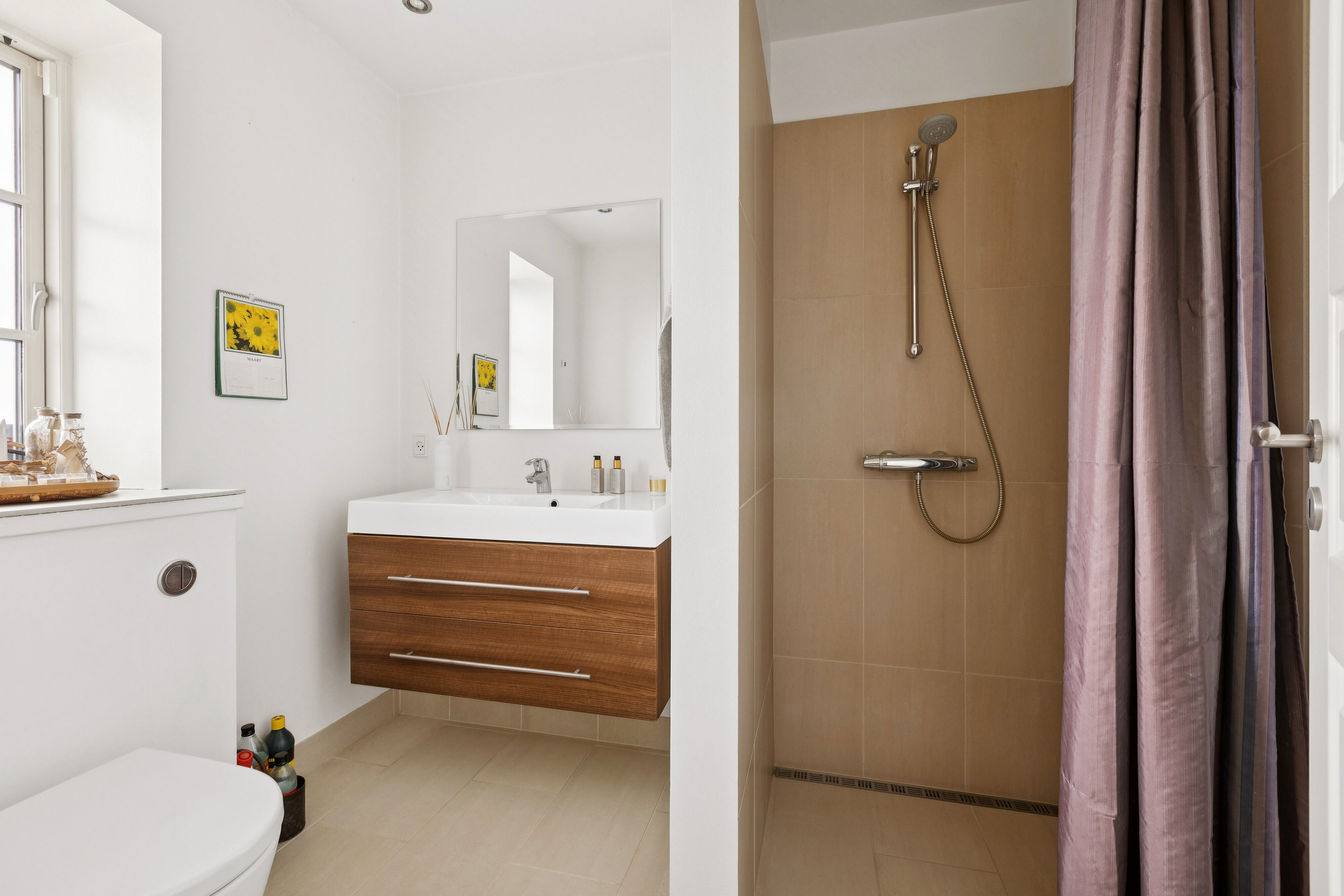 Fremhævet badeværelse billede i fuldskærmstilstand. Billede af Gefionsvej 1, 4654 Faxe Ladeplads