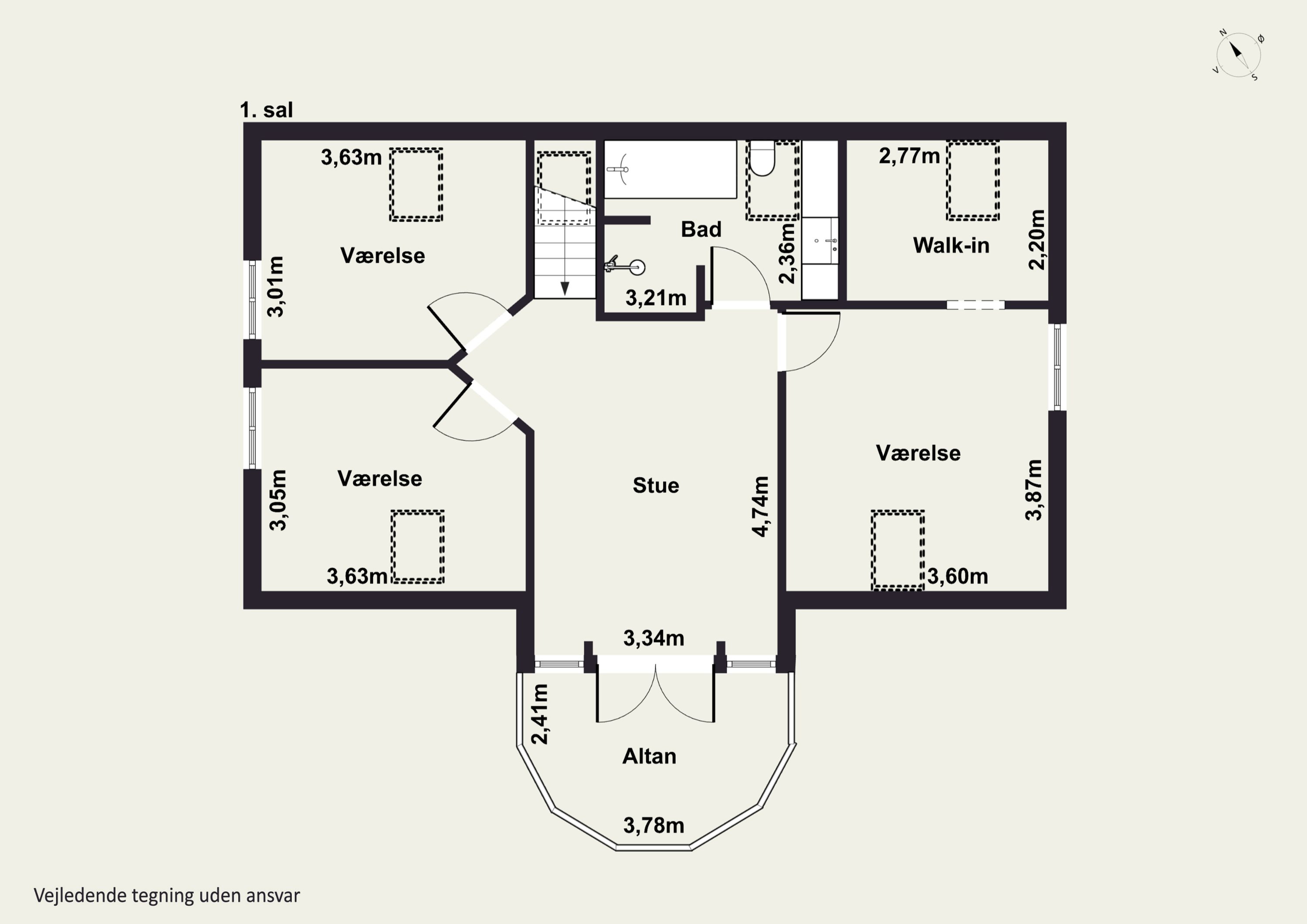Plantegninger billede af Gefionsvej 1, 4654 Faxe Ladeplads