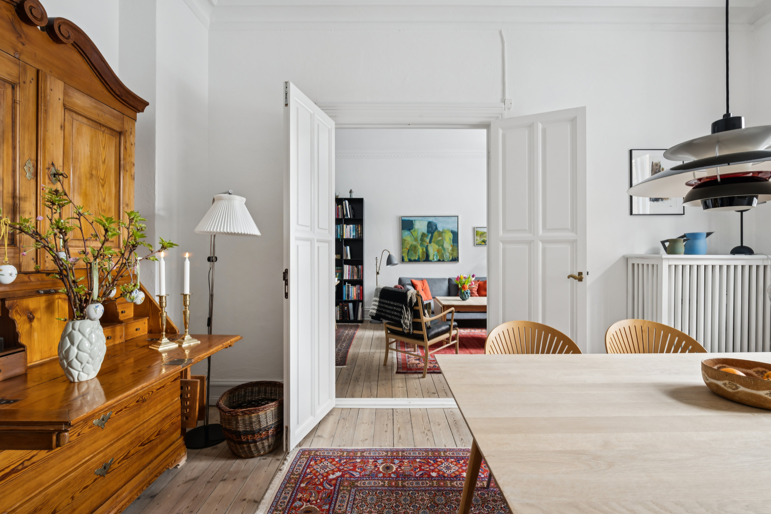 Fremhævet stue billede i fuldskærmstilstand. Billede af Vordingborggade 37, st.. th., 2100 København Ø