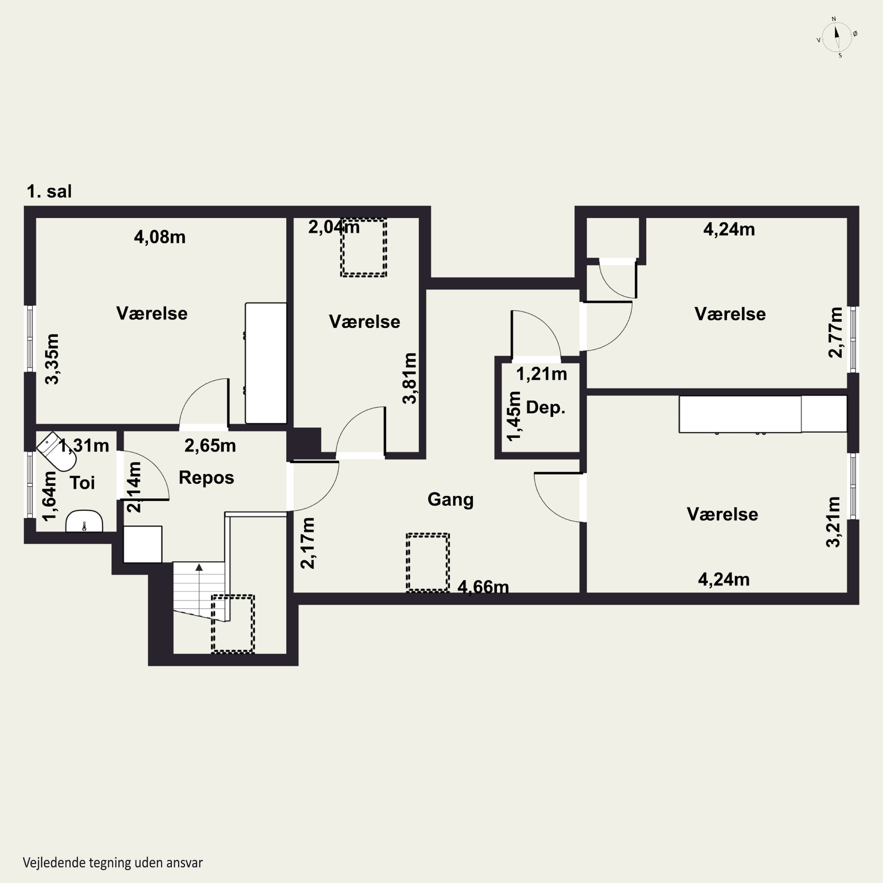 Plantegninger billede af Nygårdshave 1, 4760 Vordingborg