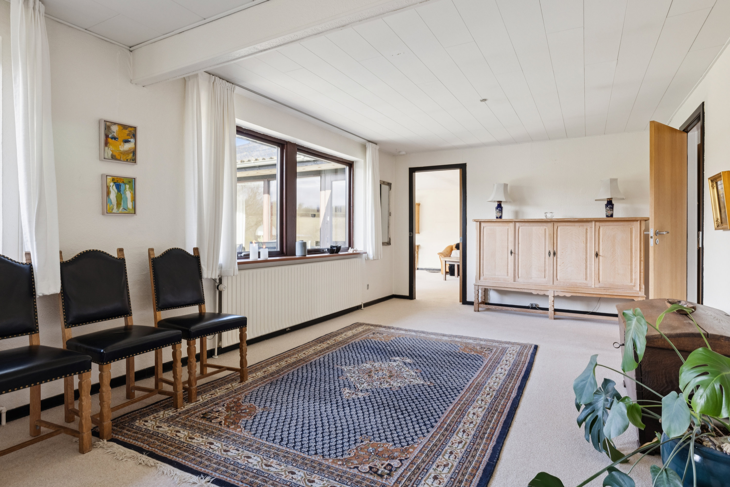 Fremhævet stue billede i fuldskærmstilstand. Billede af Rævlingstien 9, Birgittelyst, 8800 Viborg