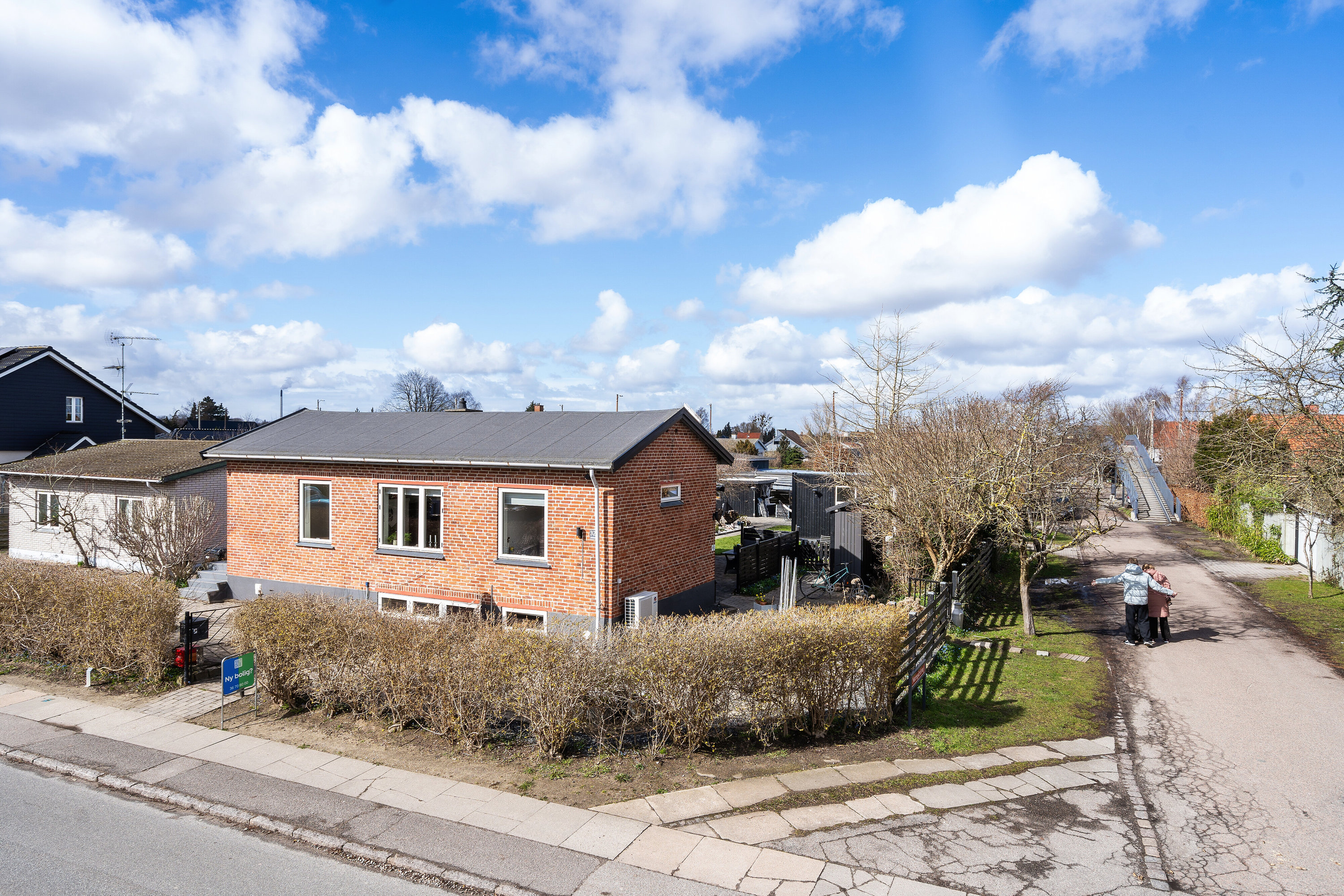 Fremhævet luftfoto billede i fuldskærmstilstand. Billede af Nørregårdsvej 32, 2610 Rødovre