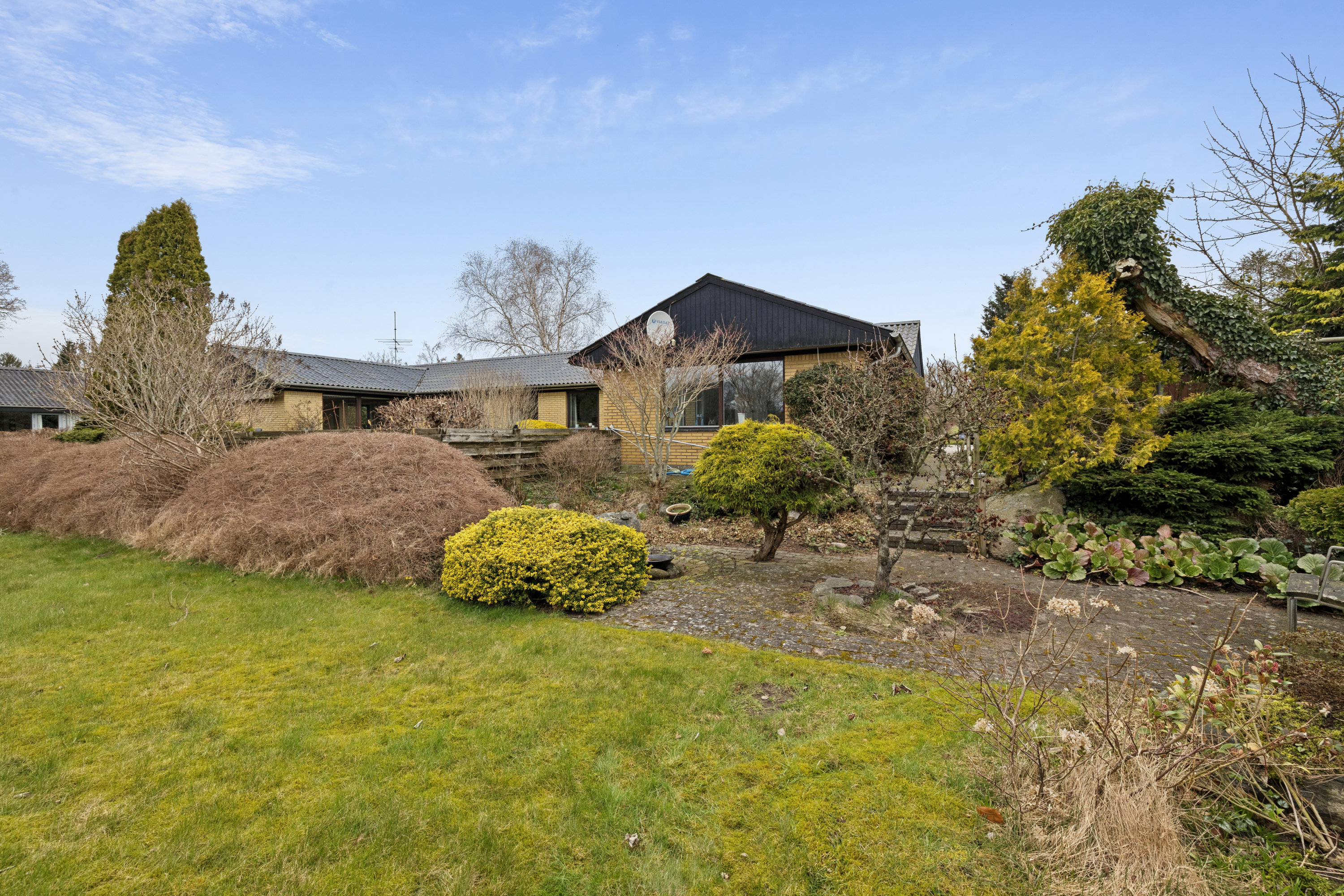 Fremhævet have billede i fuldskærmstilstand. Billede af Rævlingstien 9, Birgittelyst, 8800 Viborg