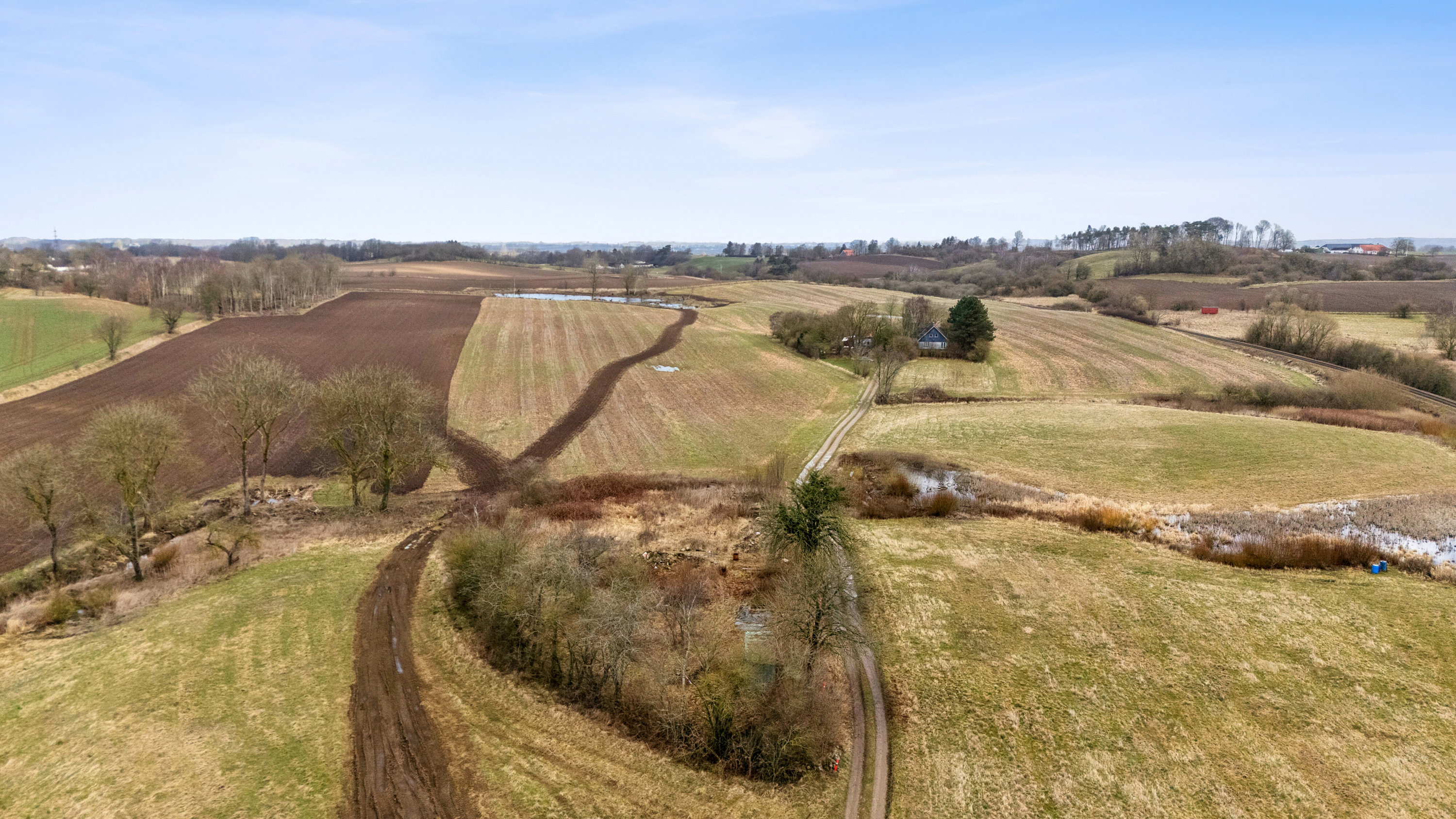 Fremhævet luftfoto billede i fuldskærmstilstand. Billede af Egemosevej 22B, 4571 Grevinge