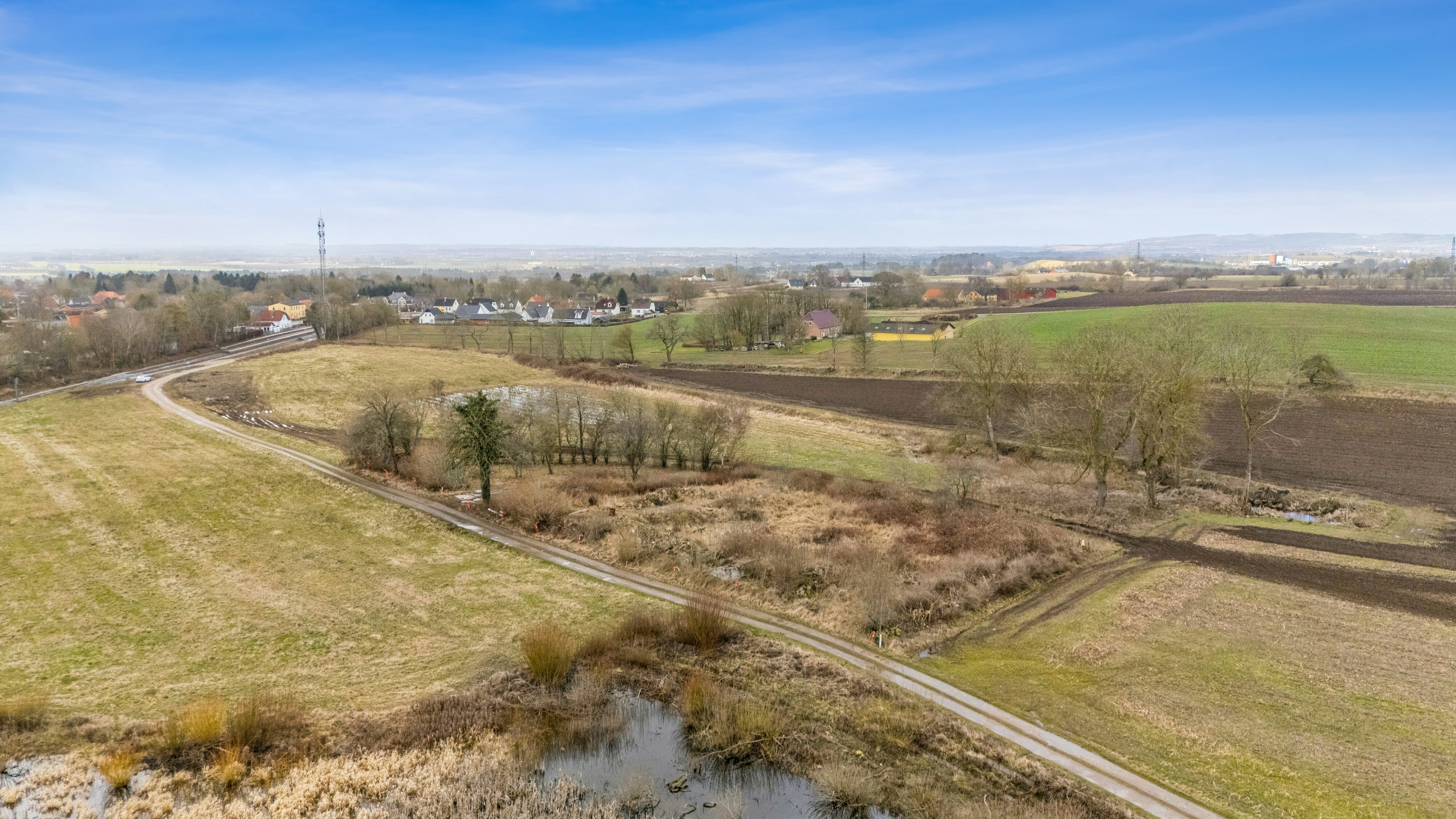 Fremhævet luftfoto billede i fuldskærmstilstand. Billede af Egemosevej 22B, 4571 Grevinge