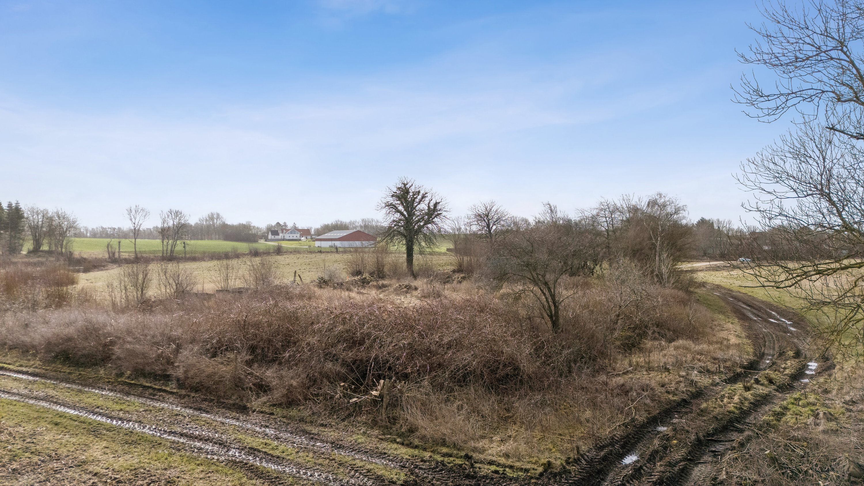 Fremhævet luftfoto billede i fuldskærmstilstand. Billede af Egemosevej 22B, 4571 Grevinge