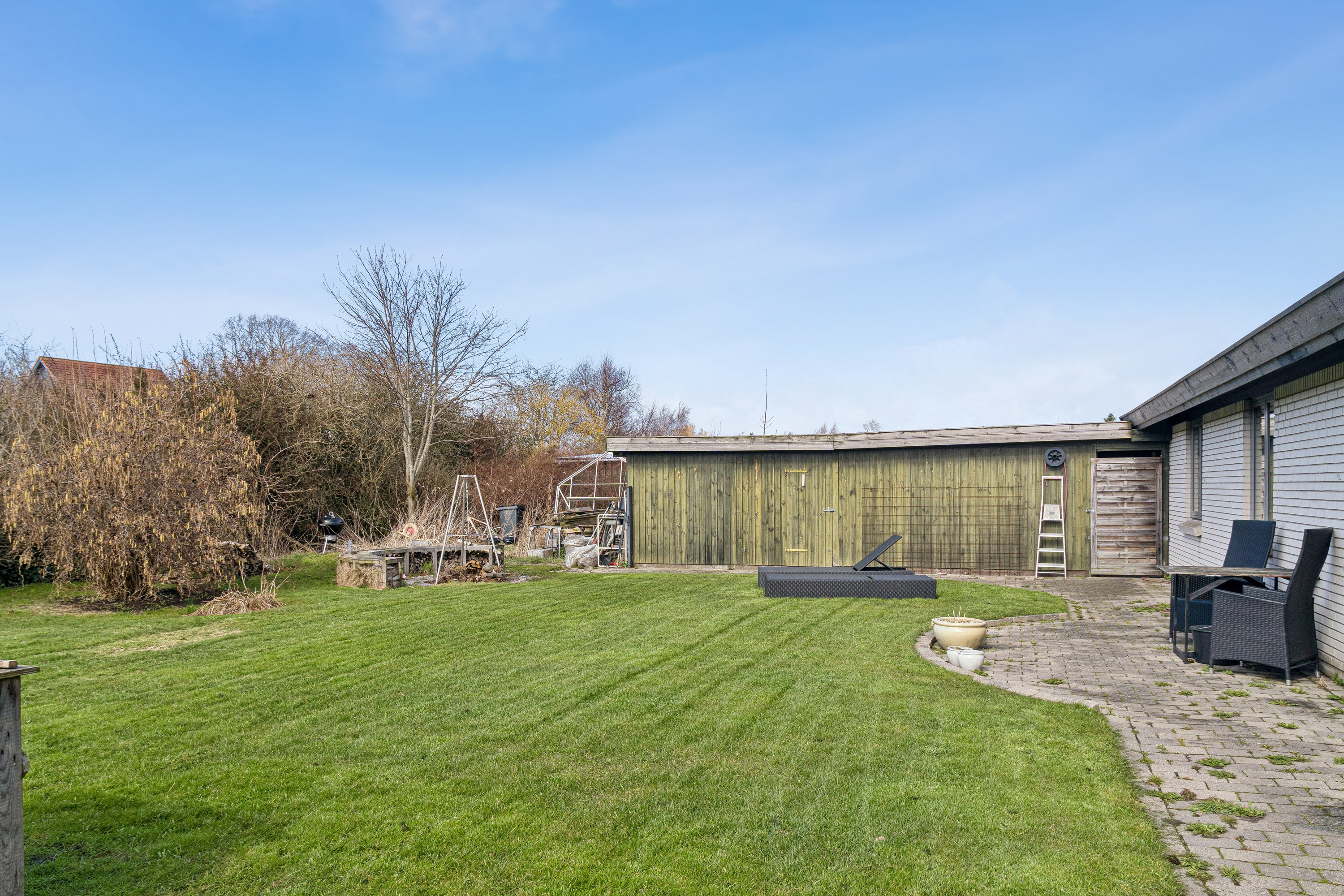 Fremhævet udendørs billede i fuldskærmstilstand. Billede af Wiuffsvej 11, 4540 Fårevejle