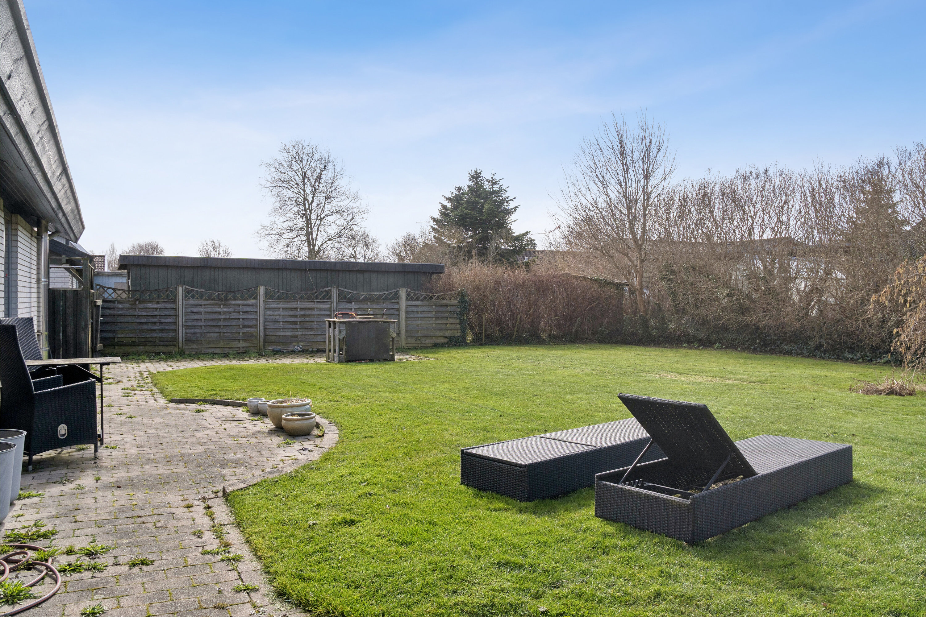 Fremhævet udendørs billede i fuldskærmstilstand. Billede af Wiuffsvej 11, 4540 Fårevejle