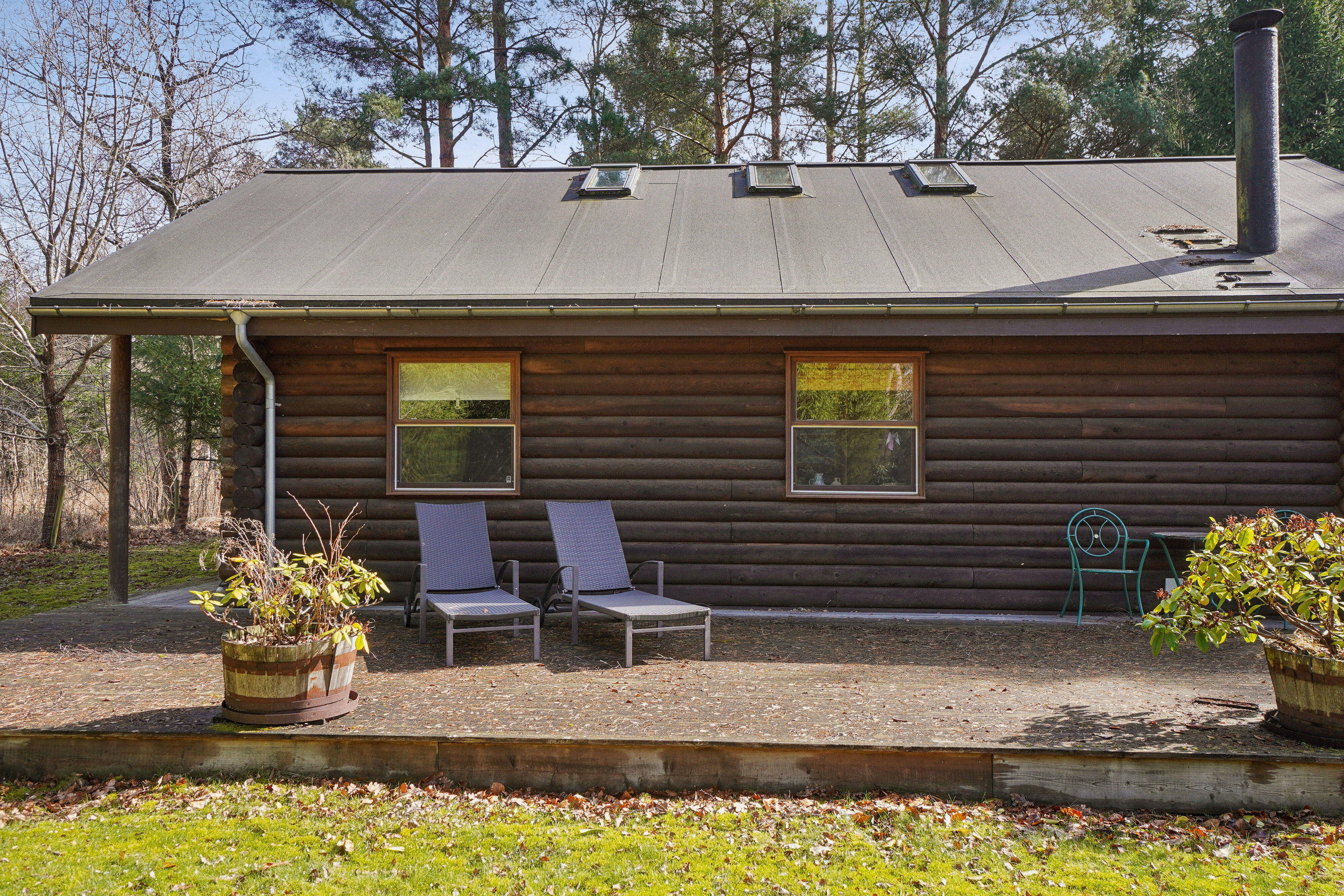 Fremhævet set fra haven billede i fuldskærmstilstand. Billede af Revlingsvinget 10, Tibirke Sand, 3300 Frederiksværk