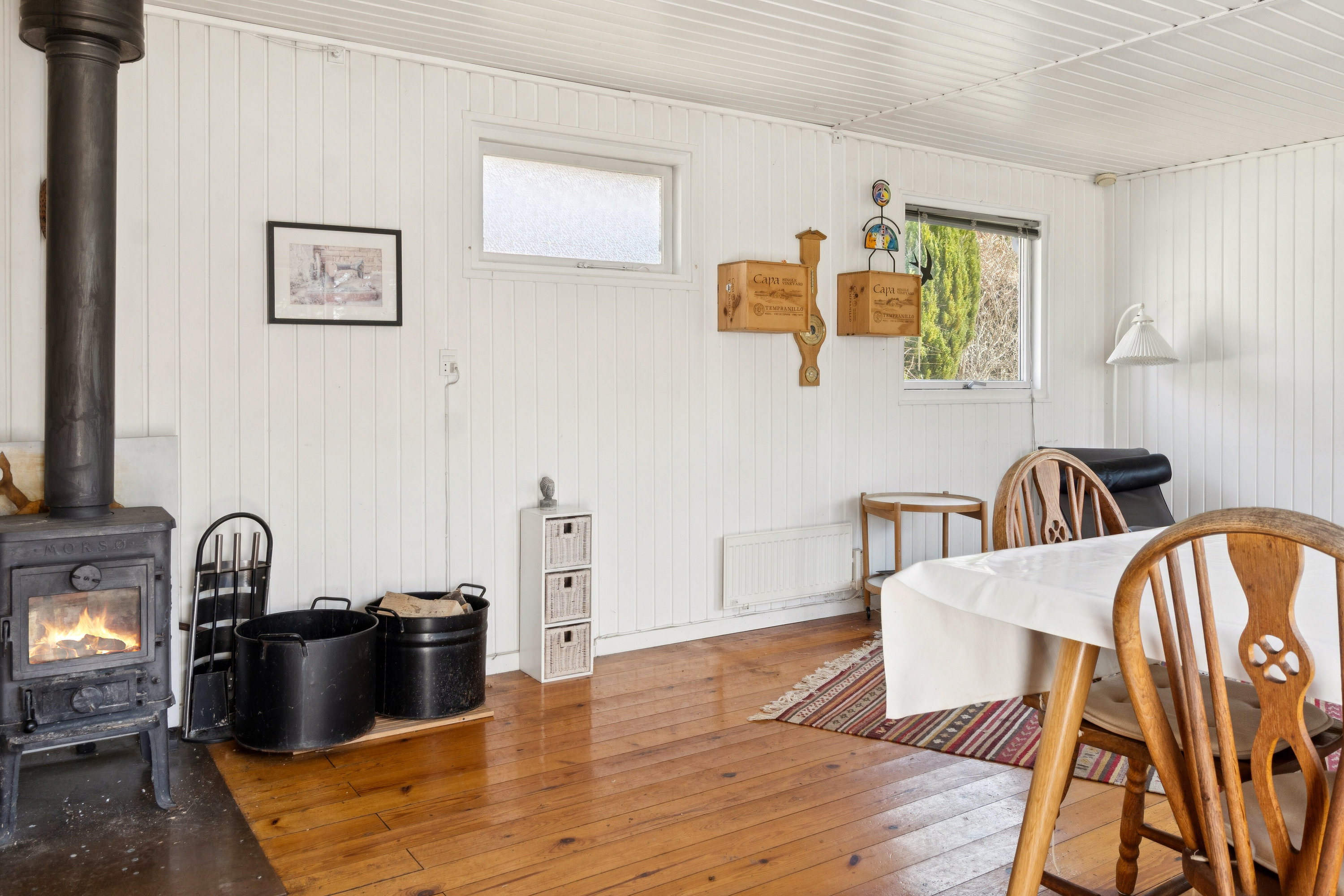 Fremhævet stue billede i fuldskærmstilstand. Billede af Egelunden 22, Tollerup, 3370 Melby