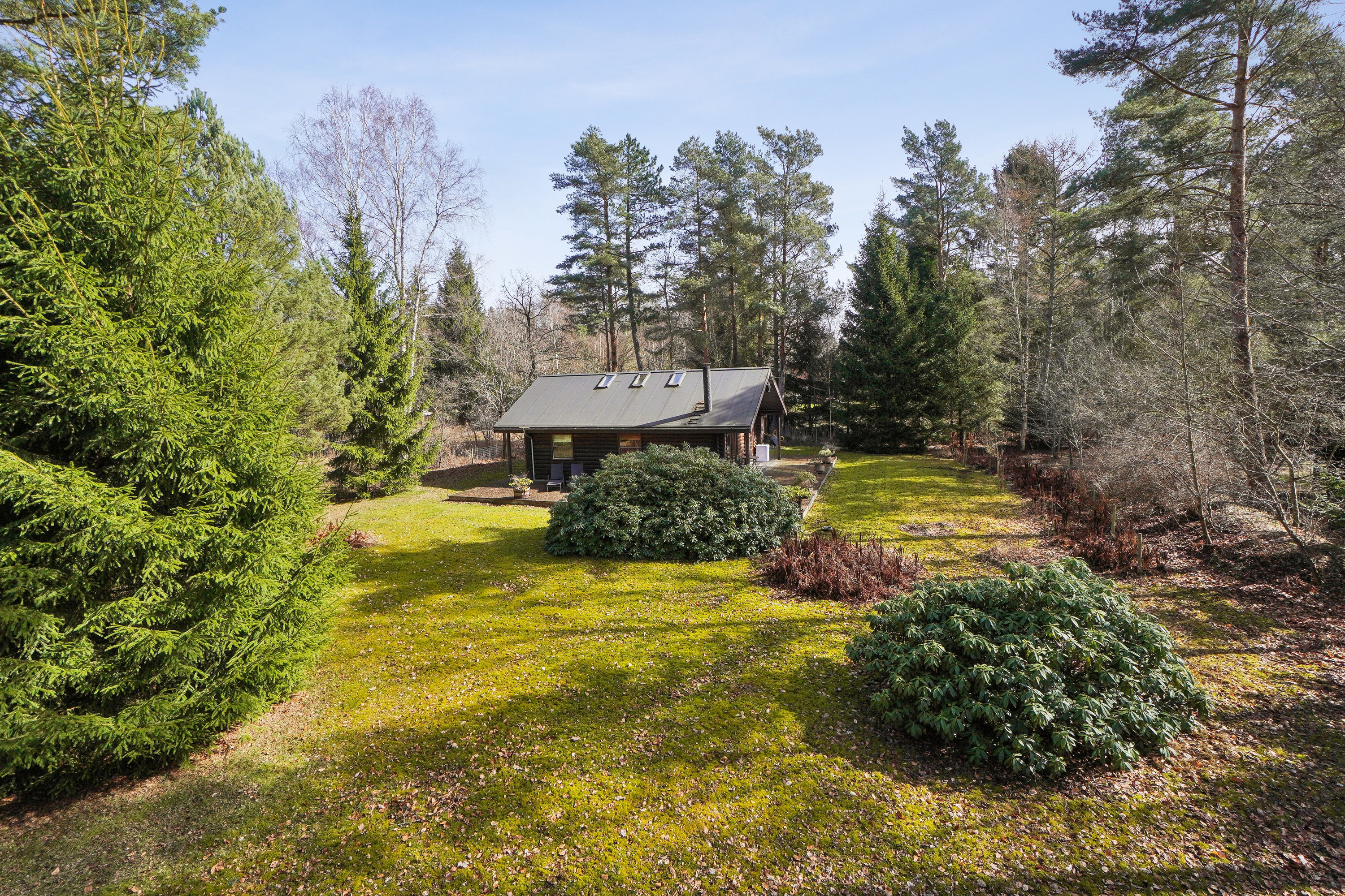 Fremhævet set fra haven billede i fuldskærmstilstand. Billede af Revlingsvinget 10, Tibirke Sand, 3300 Frederiksværk