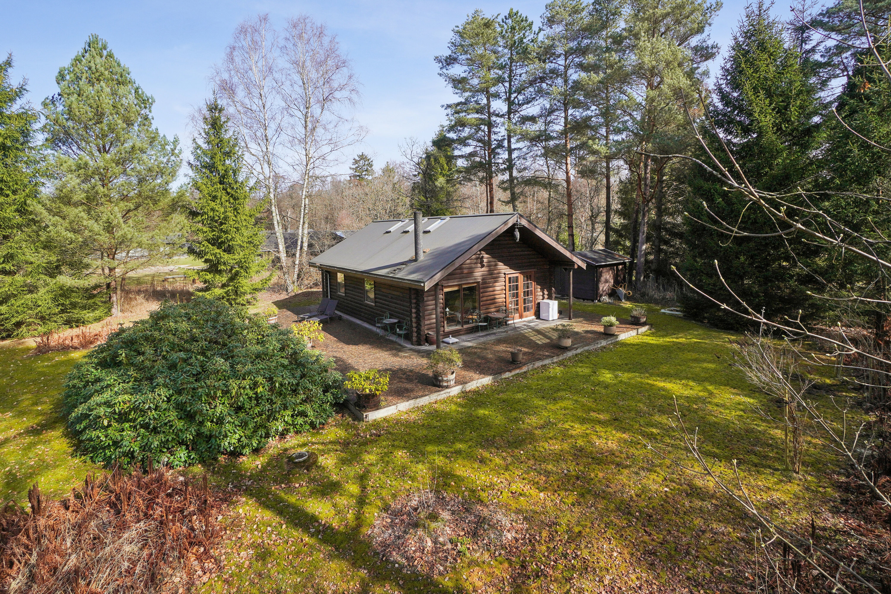 Fremhævet set fra haven billede i fuldskærmstilstand. Billede af Revlingsvinget 10, Tibirke Sand, 3300 Frederiksværk