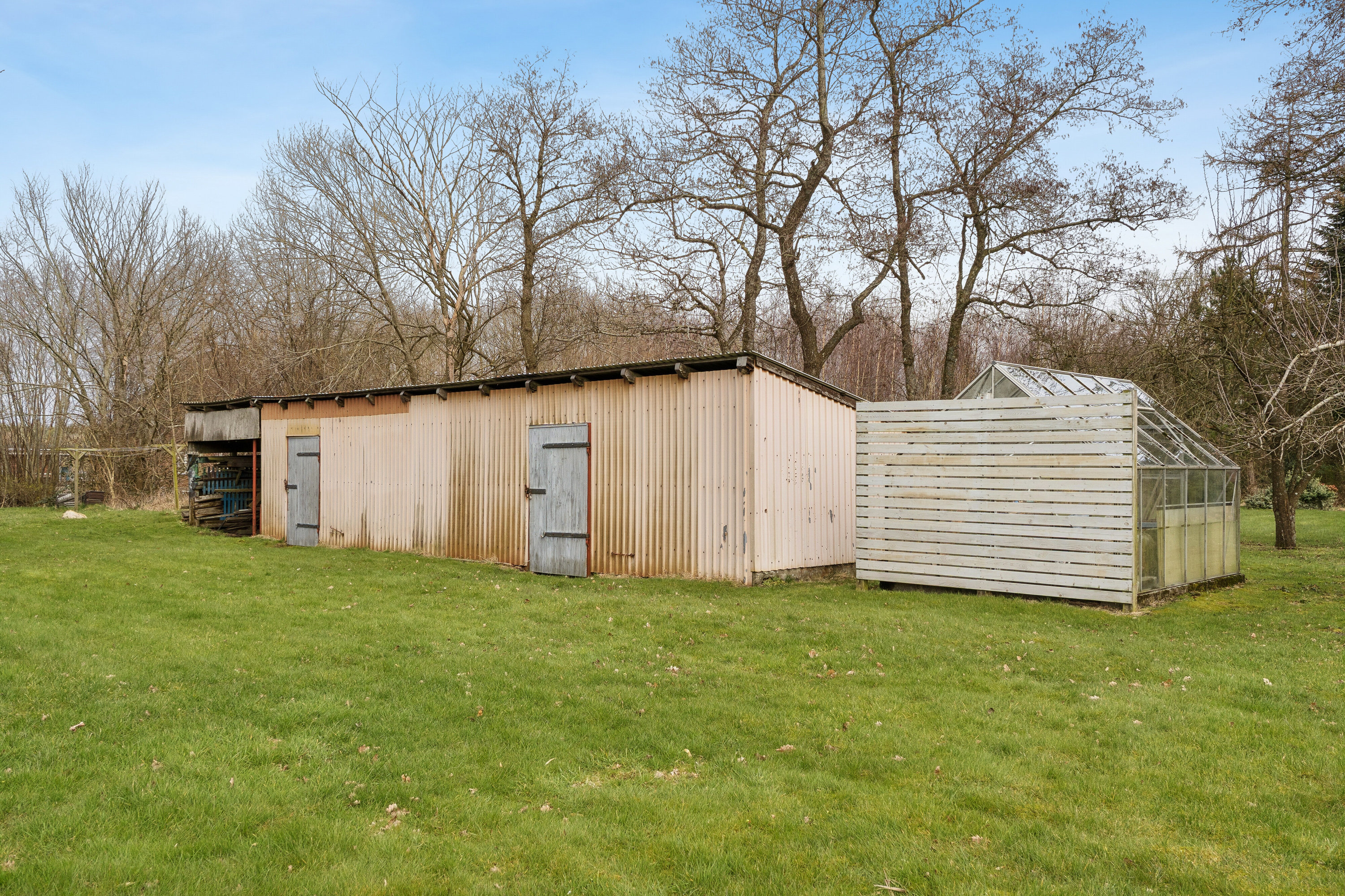 Fremhævet udendørs billede i fuldskærmstilstand. Billede af Burrevej 15, St Jyndevad, 6360 Tinglev