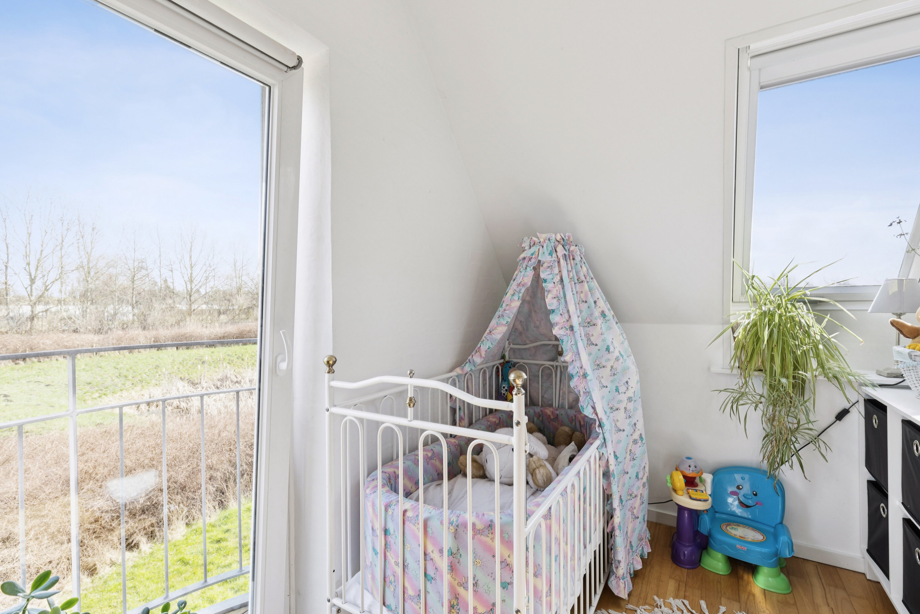 Fremhævet børneværelse billede i fuldskærmstilstand. Billede af Plantevej 49, Appenæs, 4700 Næstved